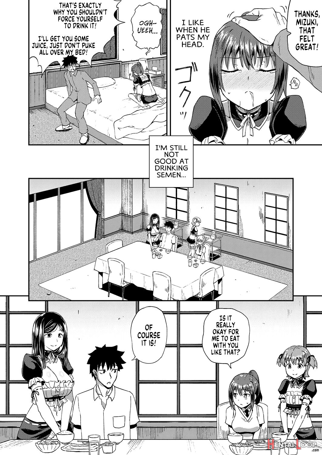 My Childhood Friend Is My Personal Mouth Maid page 39