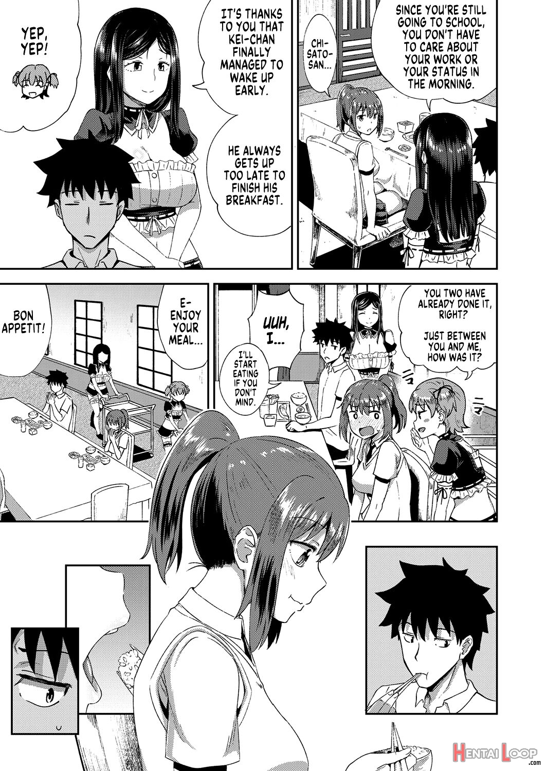 My Childhood Friend Is My Personal Mouth Maid page 40