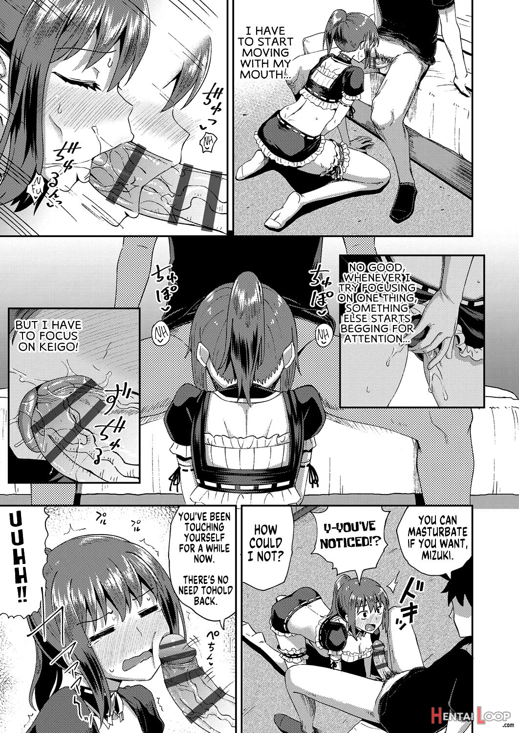 My Childhood Friend Is My Personal Mouth Maid page 52