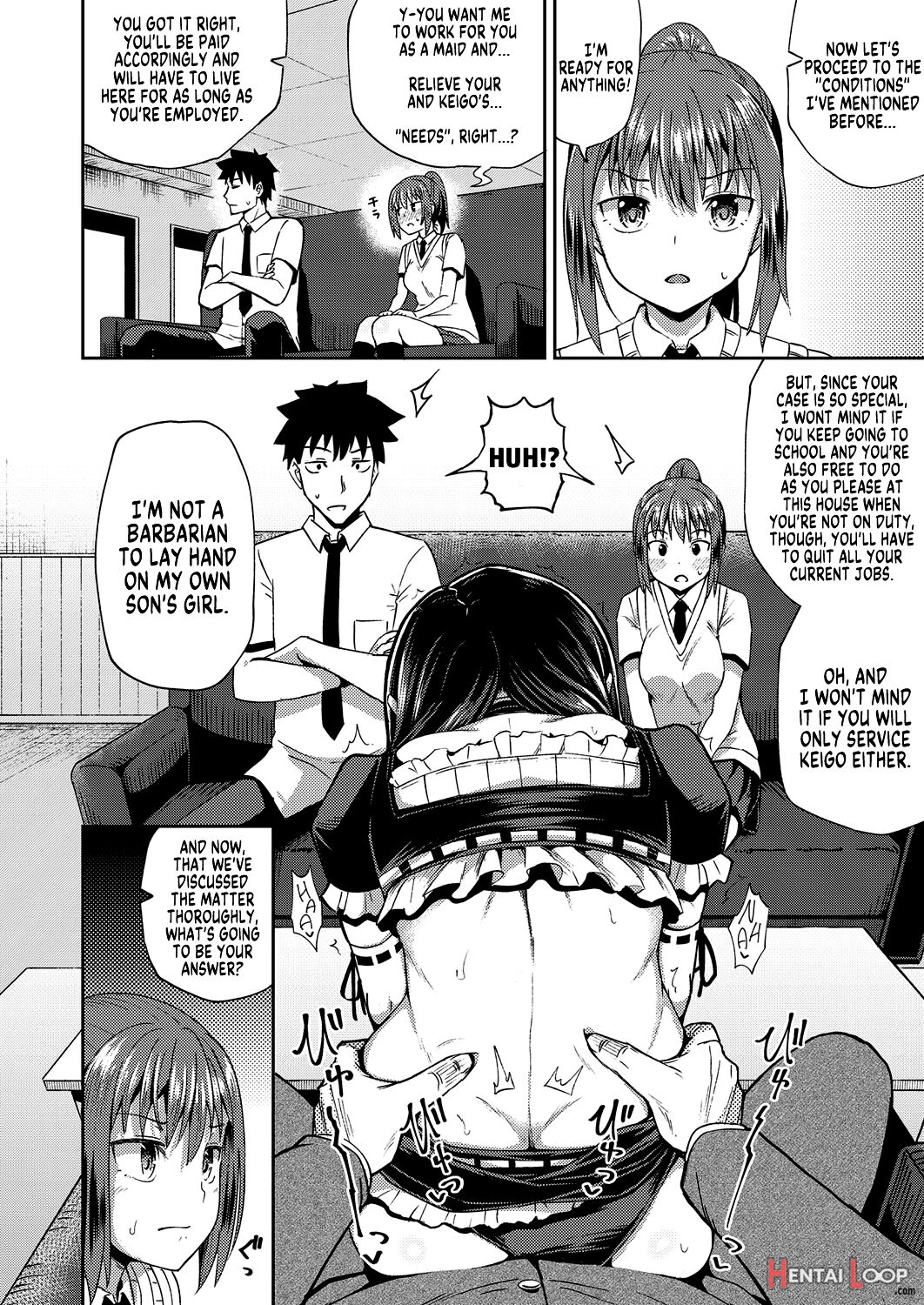 My Childhood Friend Is My Personal Mouth Maid page 7