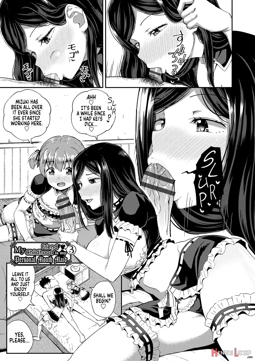 My Childhood Friend Is My Personal Mouth Maid page 72