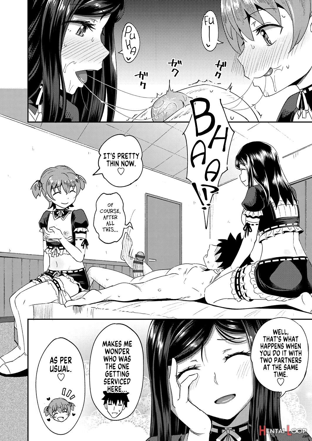 My Childhood Friend Is My Personal Mouth Maid page 95