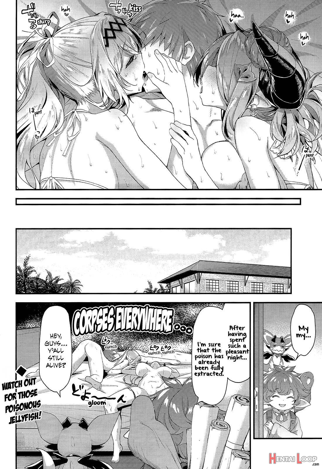 Narmaya & Jeanne to Dokidoki Summer Vacation page 19