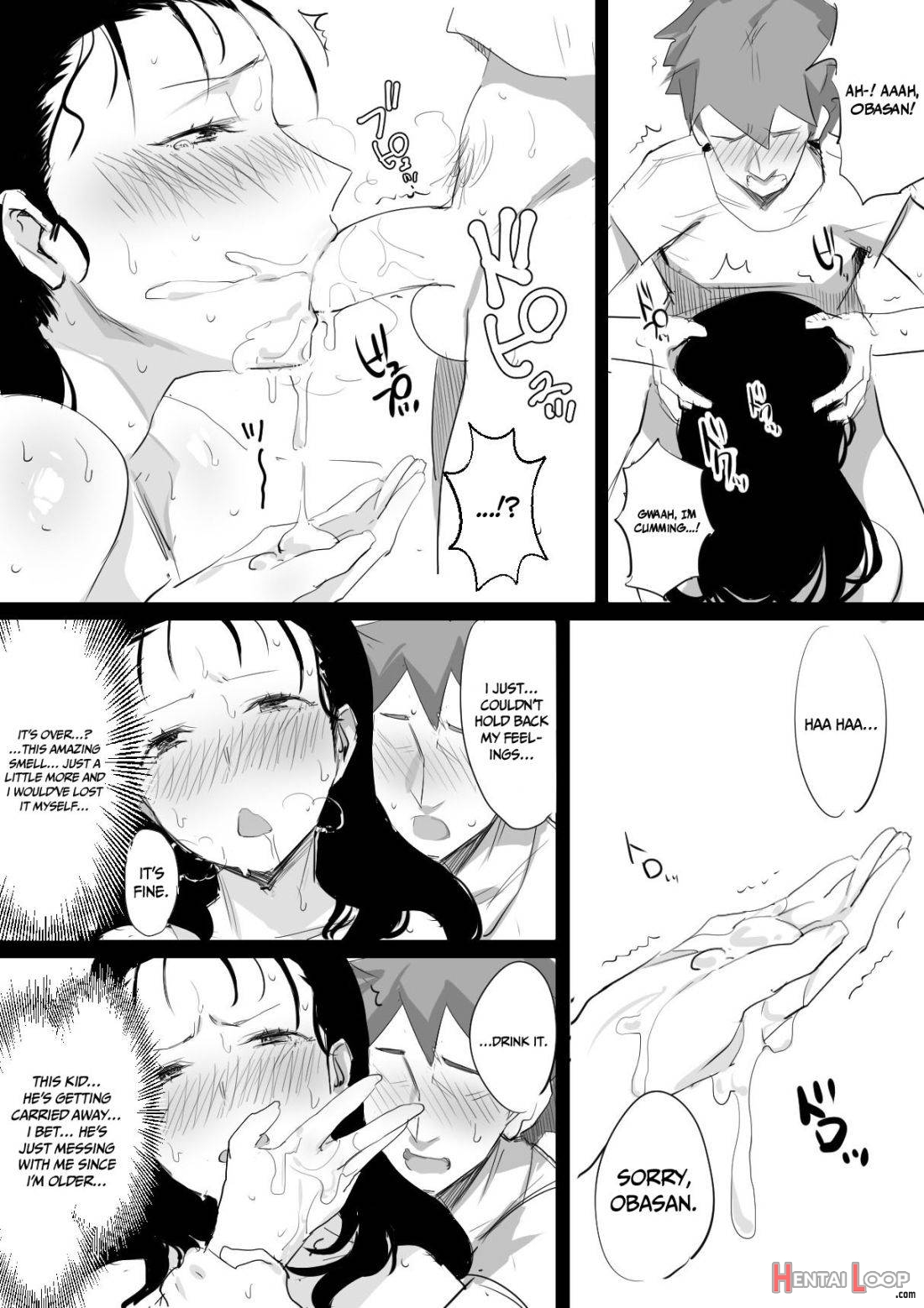 Natsu to Oba-san page 10