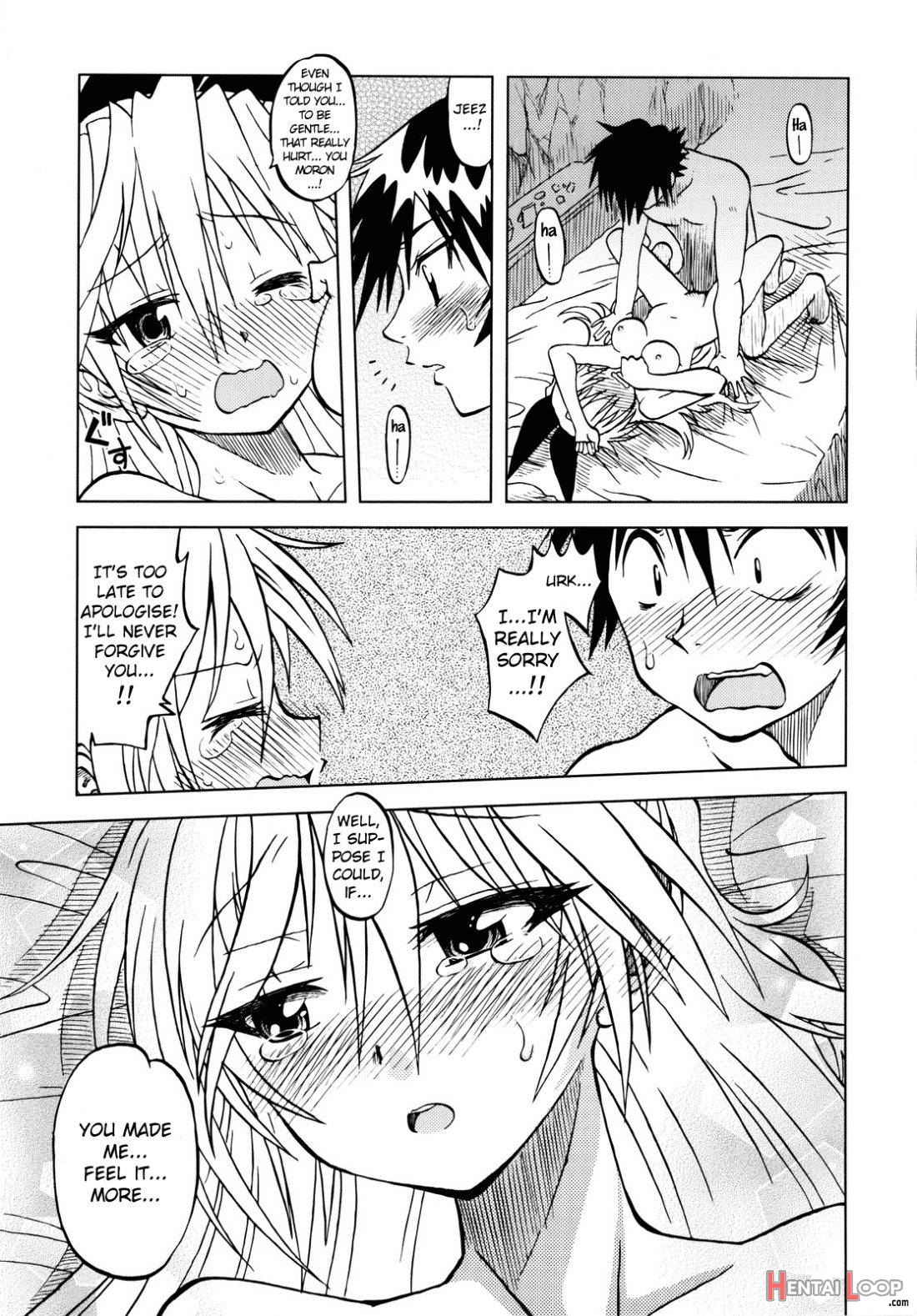 Nisekoigatari page 21