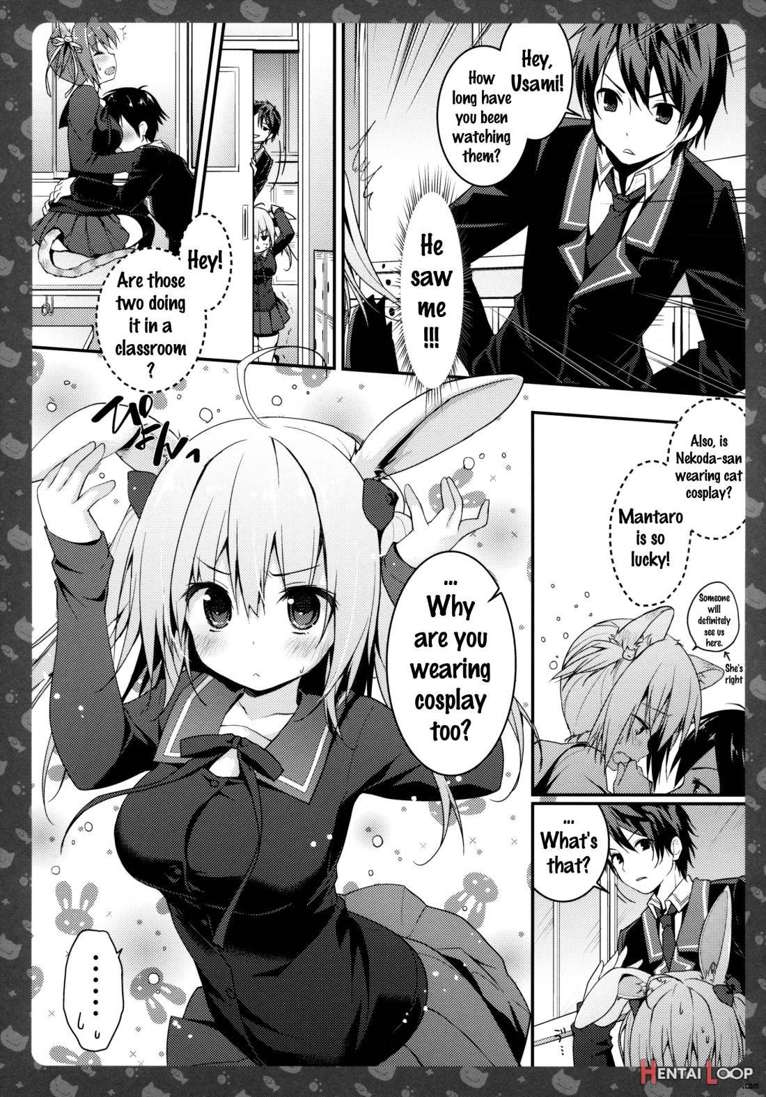 Nyancology 4 -Usami-san To Himitsu no Hokenshitsu- page 8