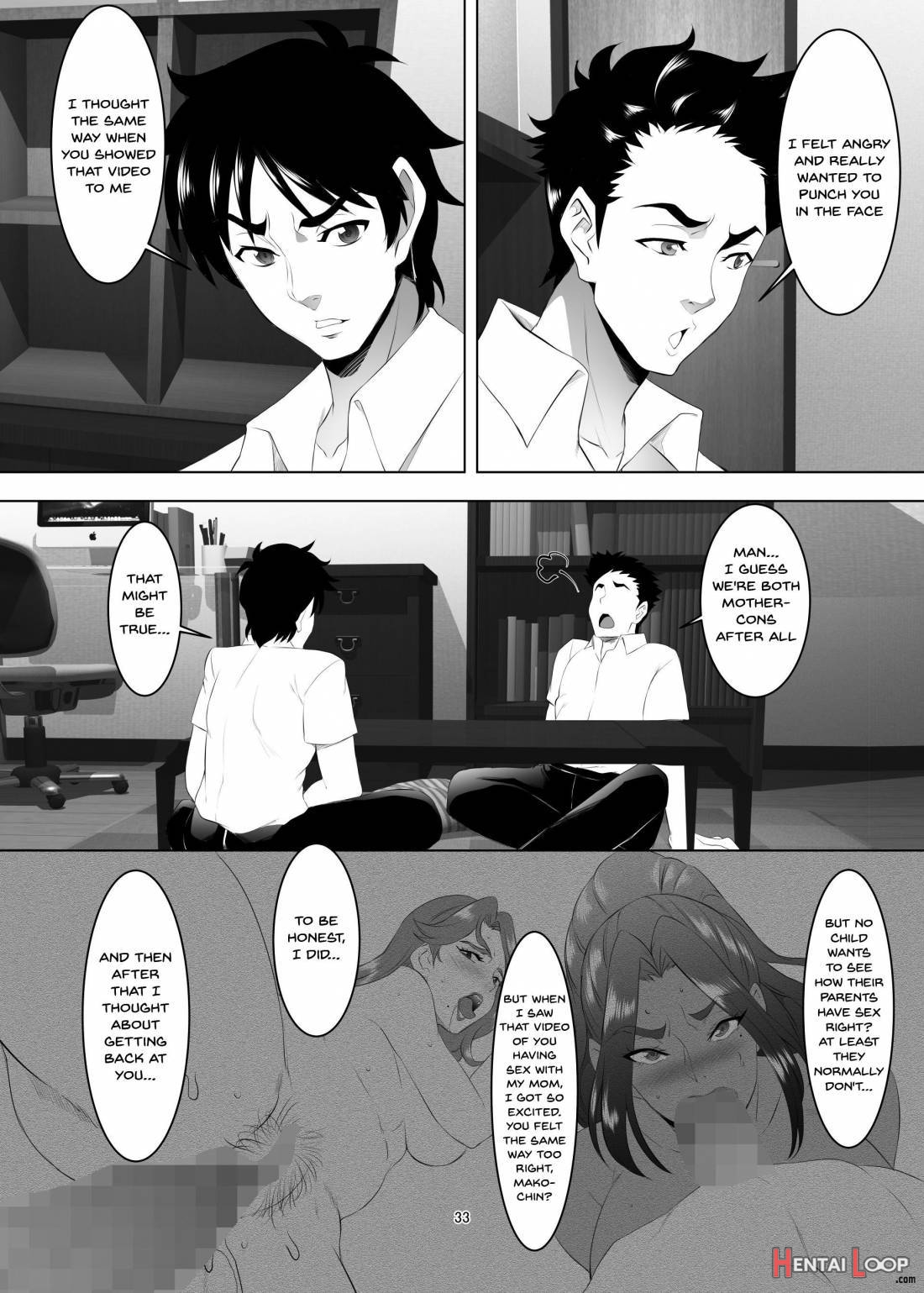 Omae no Kaa-chan, Ii Onna da yo na. Ch. 3 page 32