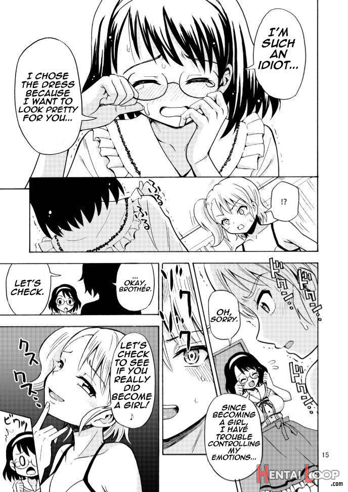 Onnanoko ni Natta Onii-chan o Ijimenaide! page 16