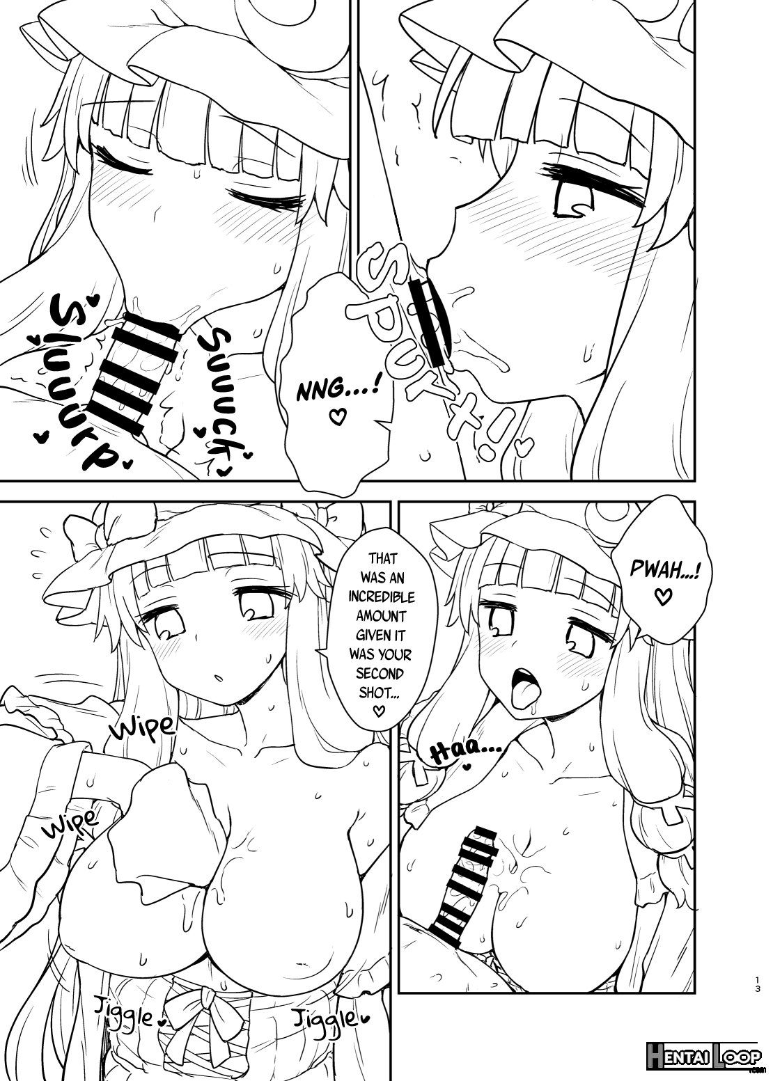 Patchouli-sama Ga Arawareta! page 12