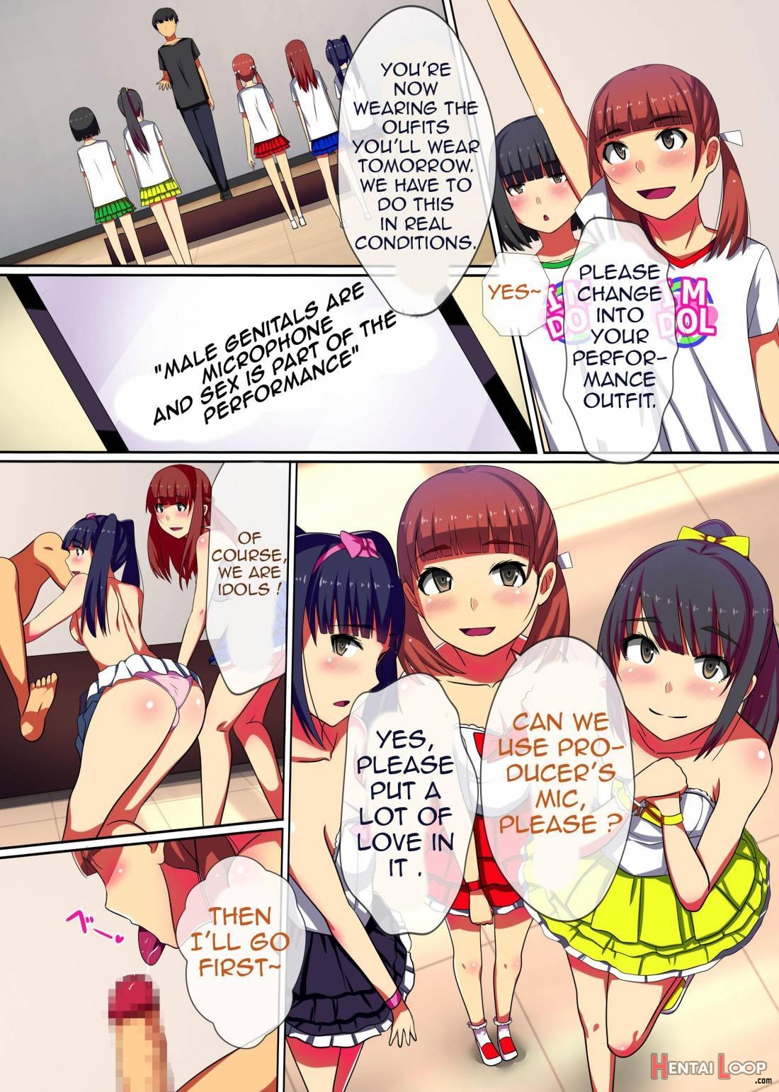 Producer no Meirei wa Zettai! Idol Otaku no Ore ga Joushiki Henkan Appli de Idol Haramase Harem! page 14