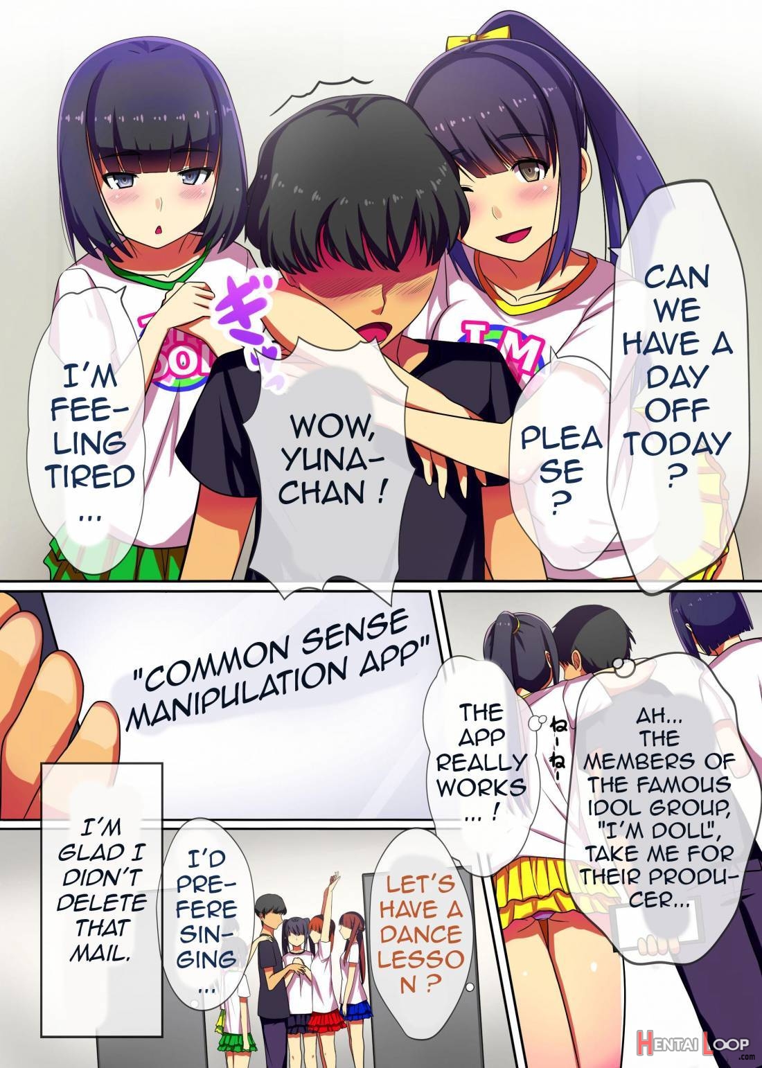 Producer no Meirei wa Zettai! Idol Otaku no Ore ga Joushiki Henkan Appli de Idol Haramase Harem! page 3