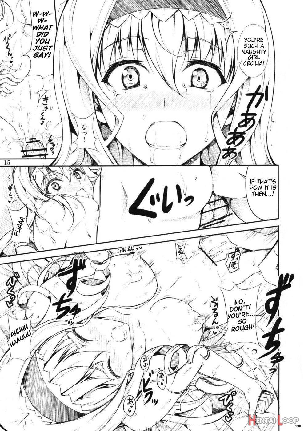 SE Cecilia to Ecchi na Koto Sitai!!! page 12