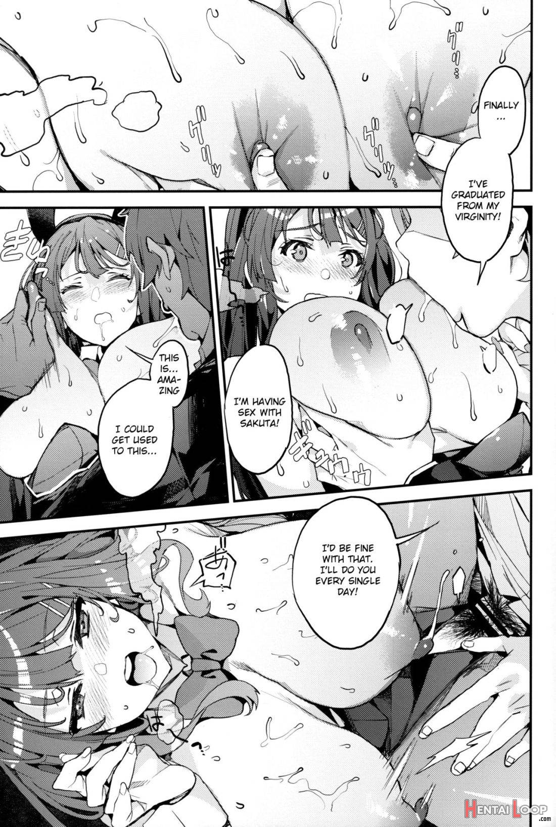 Seishun Buta Yarou X Mai X Tomoe page 14