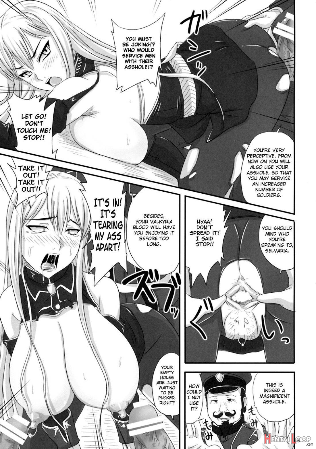 Senjou no Valkyria Dase, Selvaria no Naka ni page 18