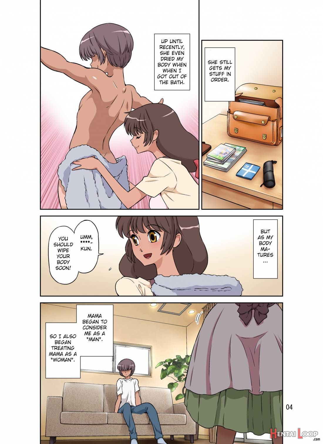 Sewayaki Mama, Musuko ni Hamerareru. page 3