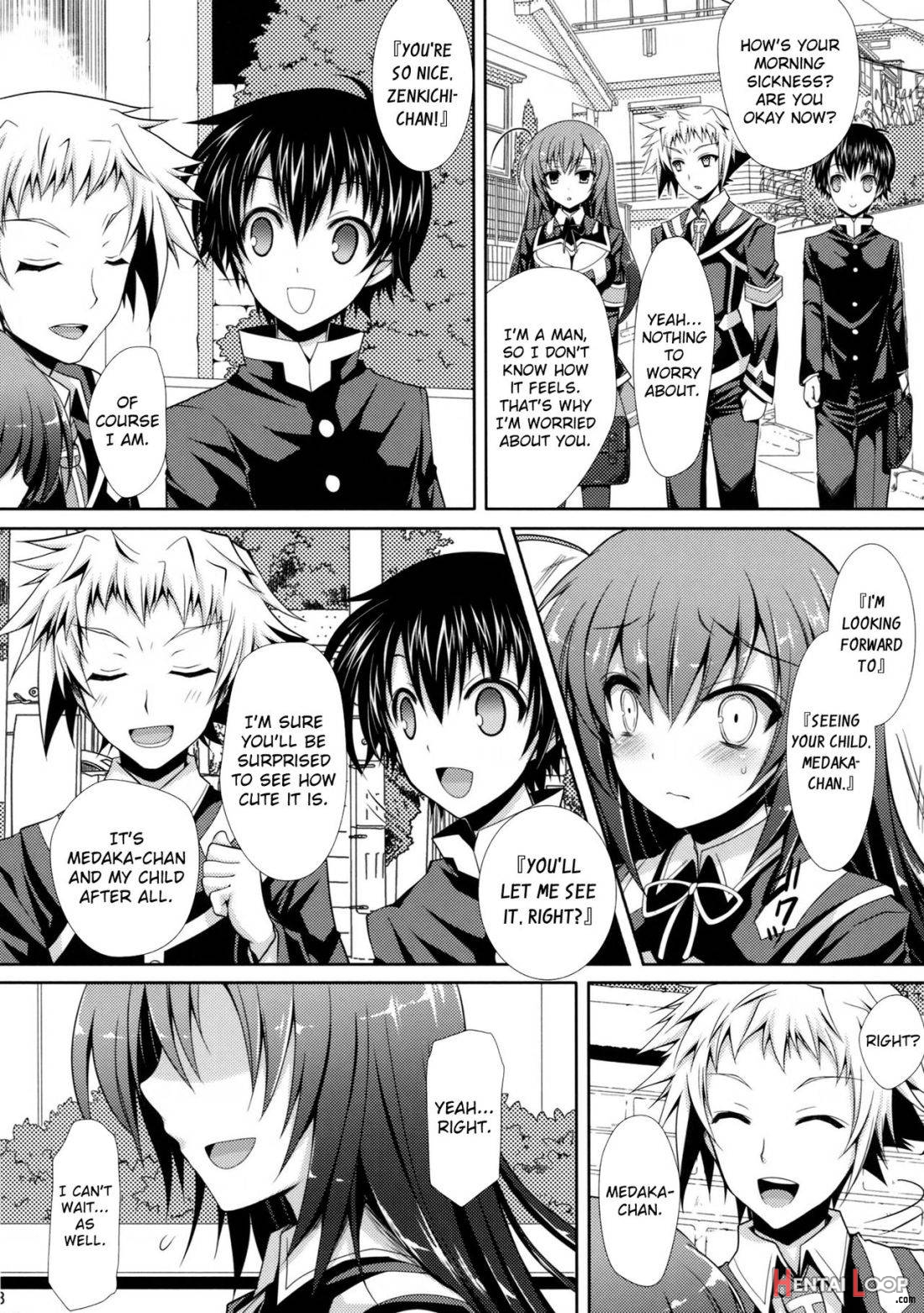 Shinkon Medaka-chan ga Kumagawa-kun ni NTR-reru Hon page 26