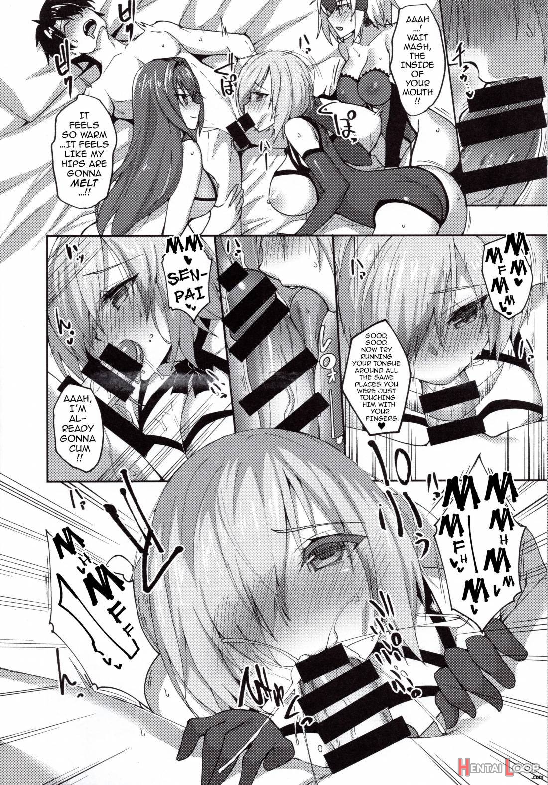 Shishou ga Michibiku Chaldea Servant Harem Seikatsu | My Teacher’s Chaldea Servant Harem Orgy Lessons page 7