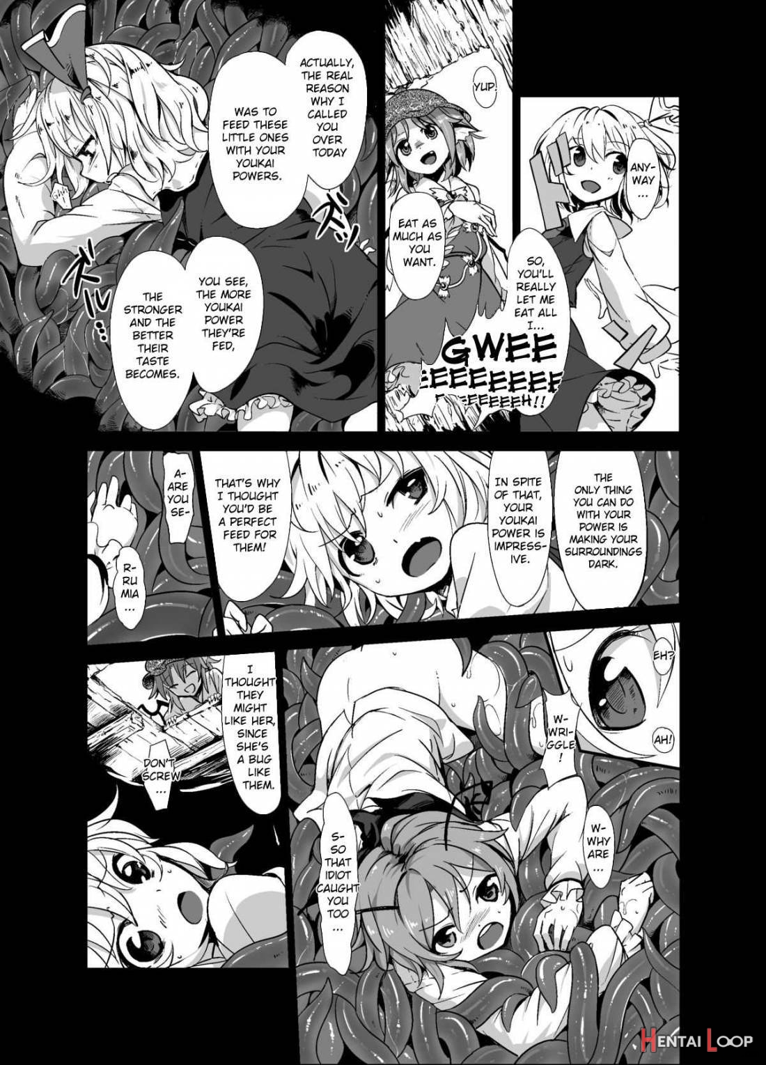 Shokushu ga Mori de Kabayaki ni page 4