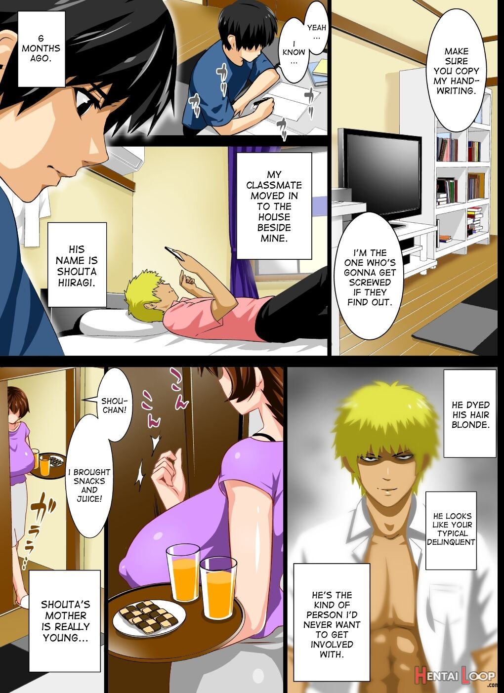 Slave Mother Misaki ~blond Son And Onaho Mother~ page 3