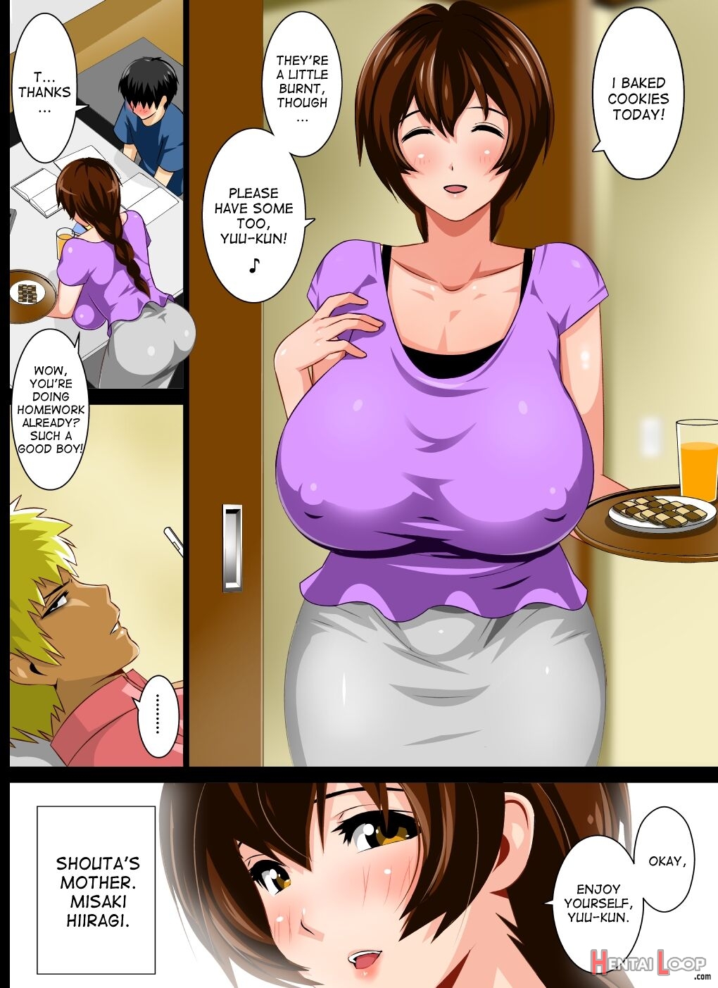 Slave Mother Misaki ~blond Son And Onaho Mother~ page 4