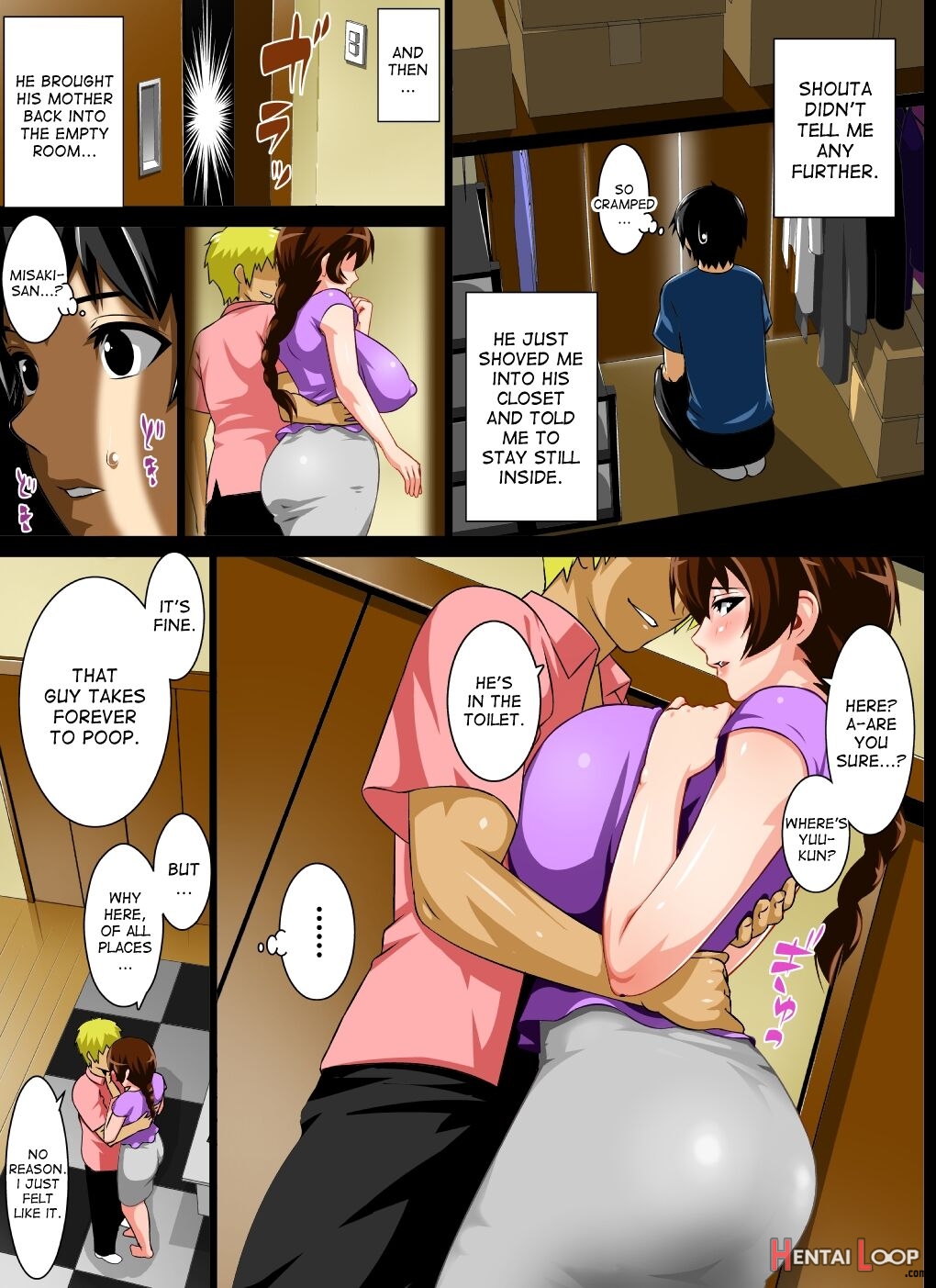 Slave Mother Misaki ~blond Son And Onaho Mother~ page 7