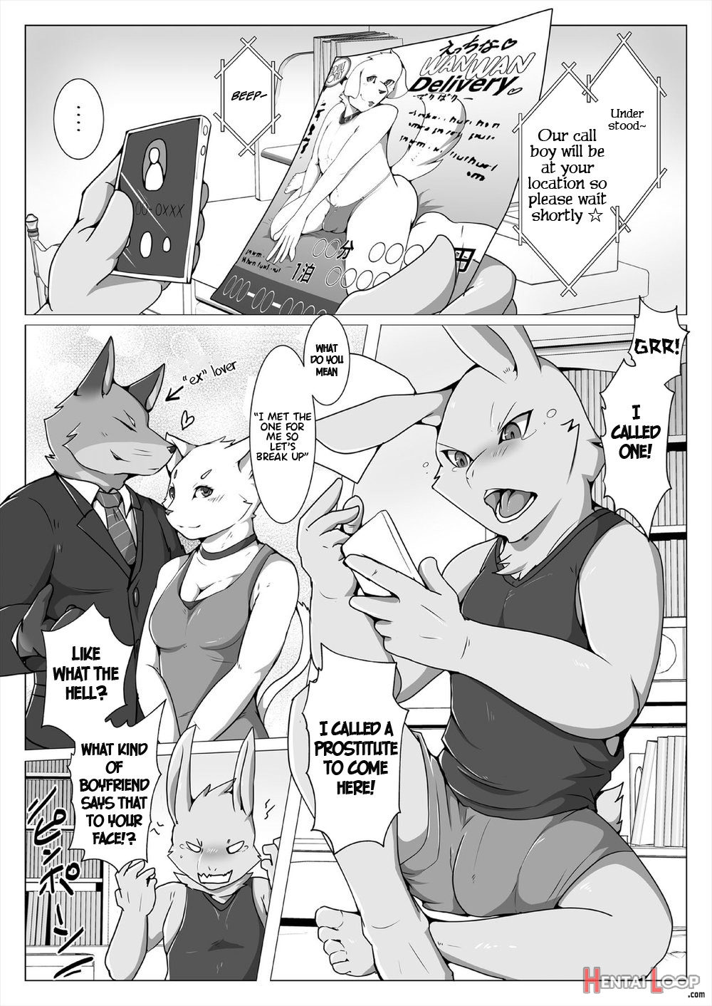 Slutty Doggy Delivery page 20