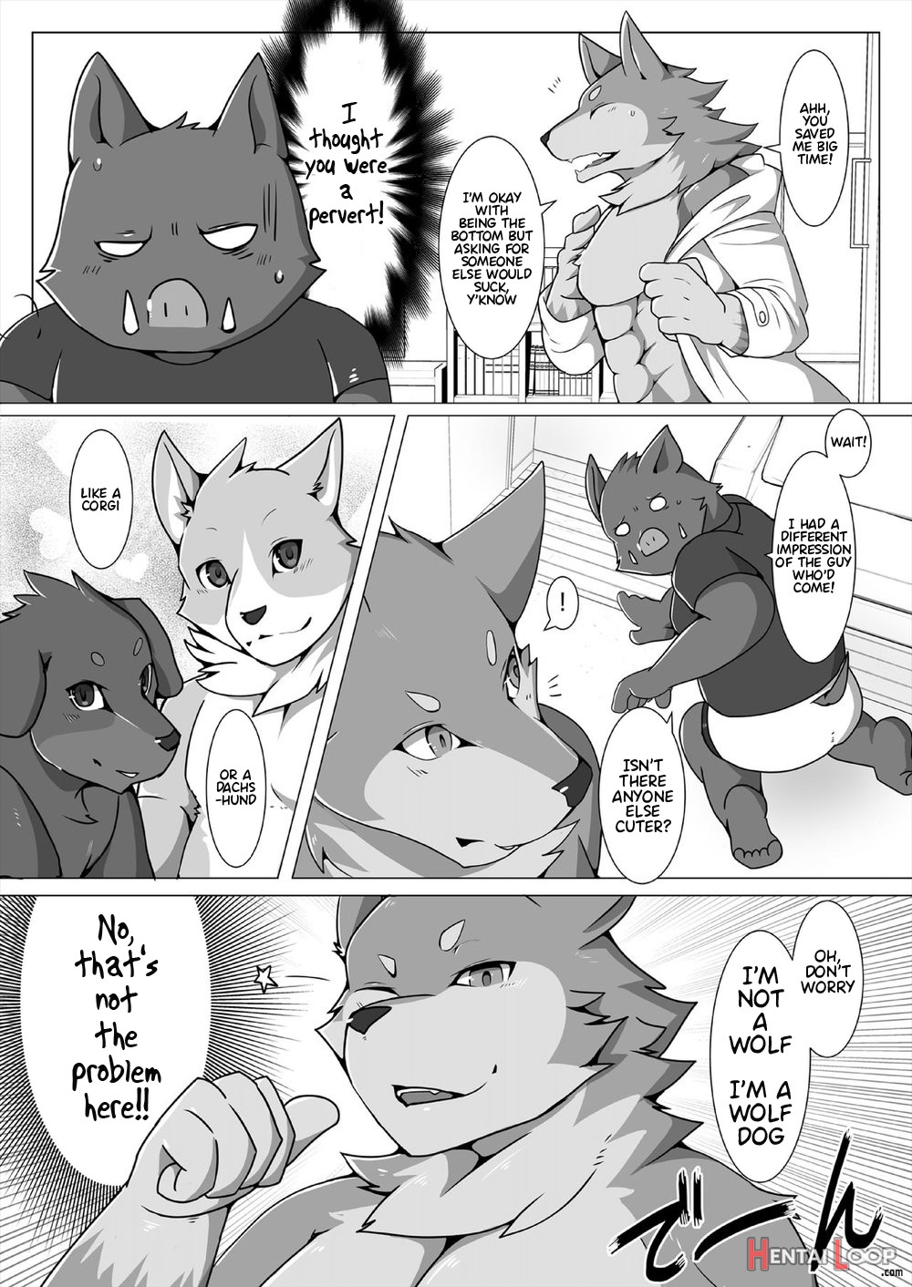 Slutty Doggy Delivery page 6