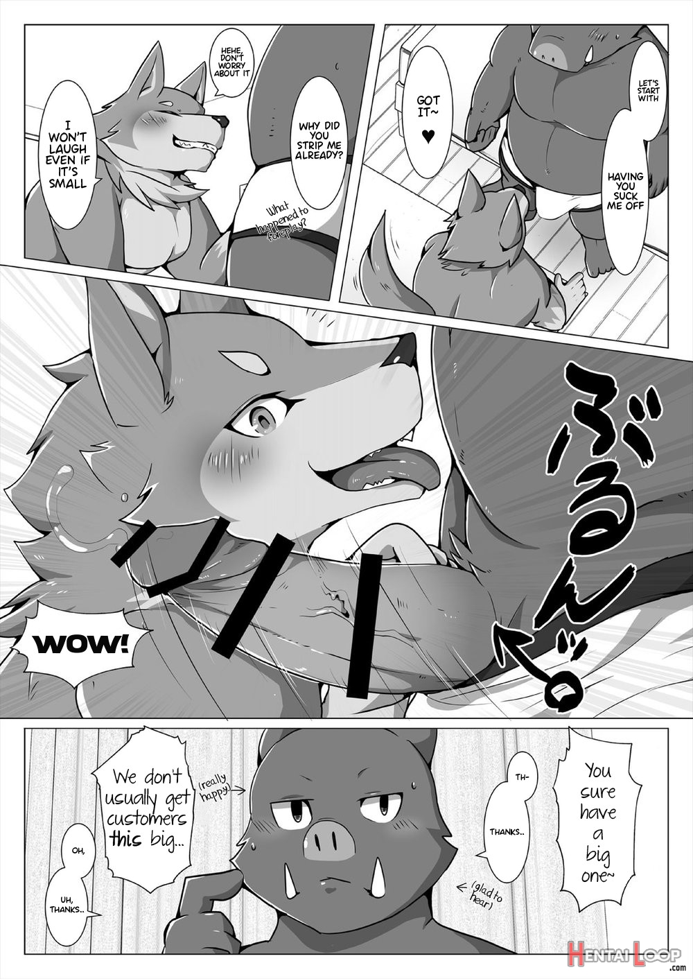 Slutty Doggy Delivery page 8