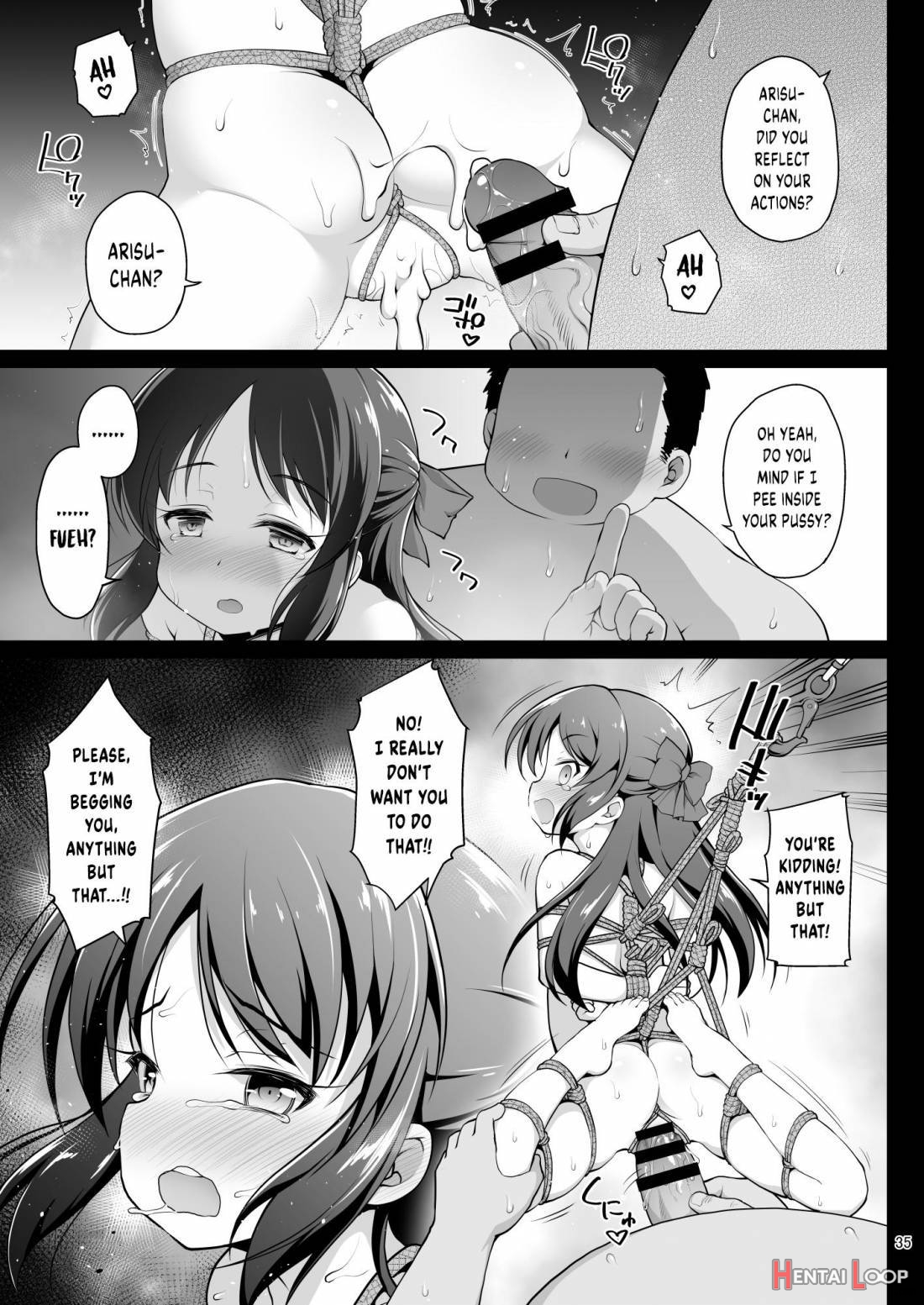 Tachibana Arisu no Kankin Dasshutsu Game page 34