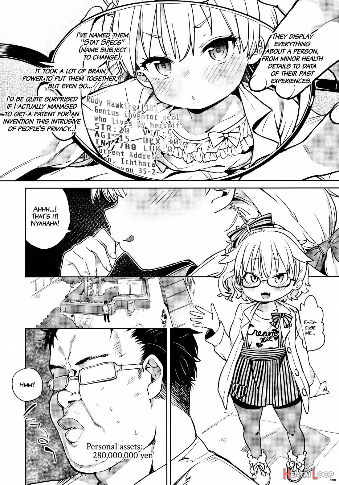 Tensai Shoujo demo Baka Mitaini Ecchi ni Narimasu. page 3