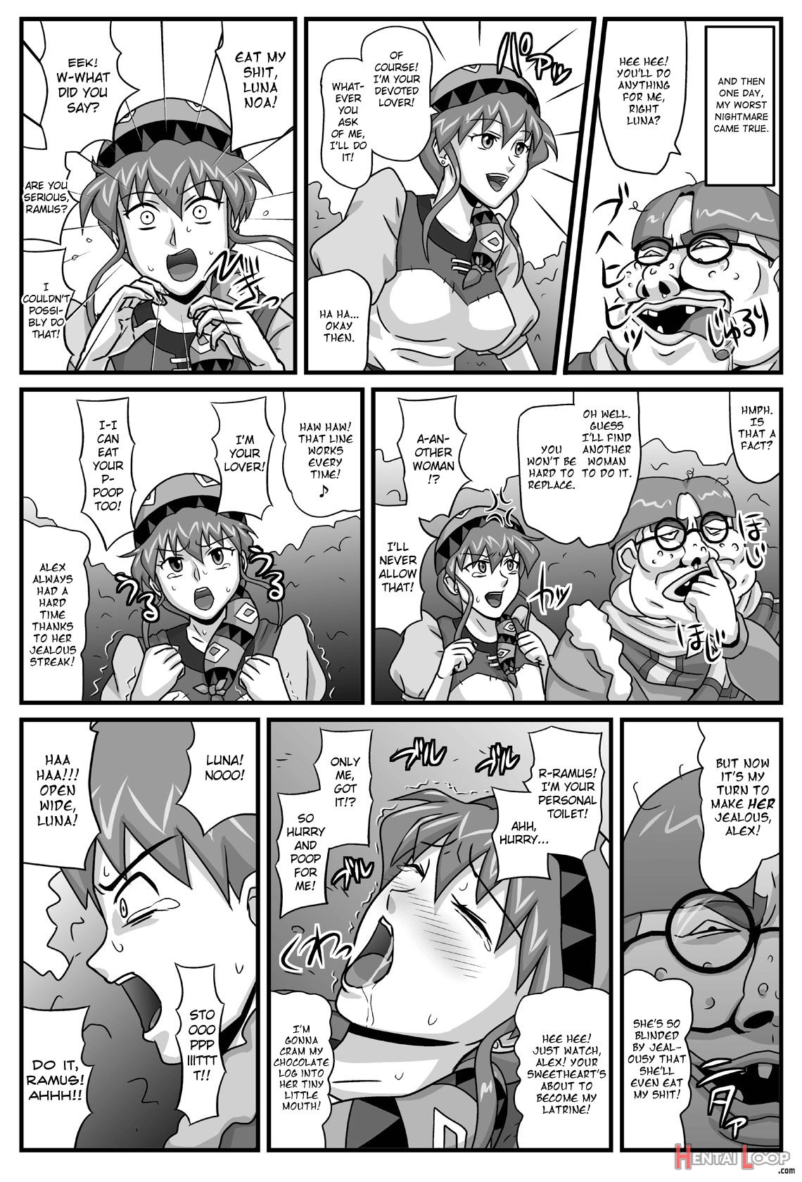 The Cumdumpster Princess Of Burg 3 page 30