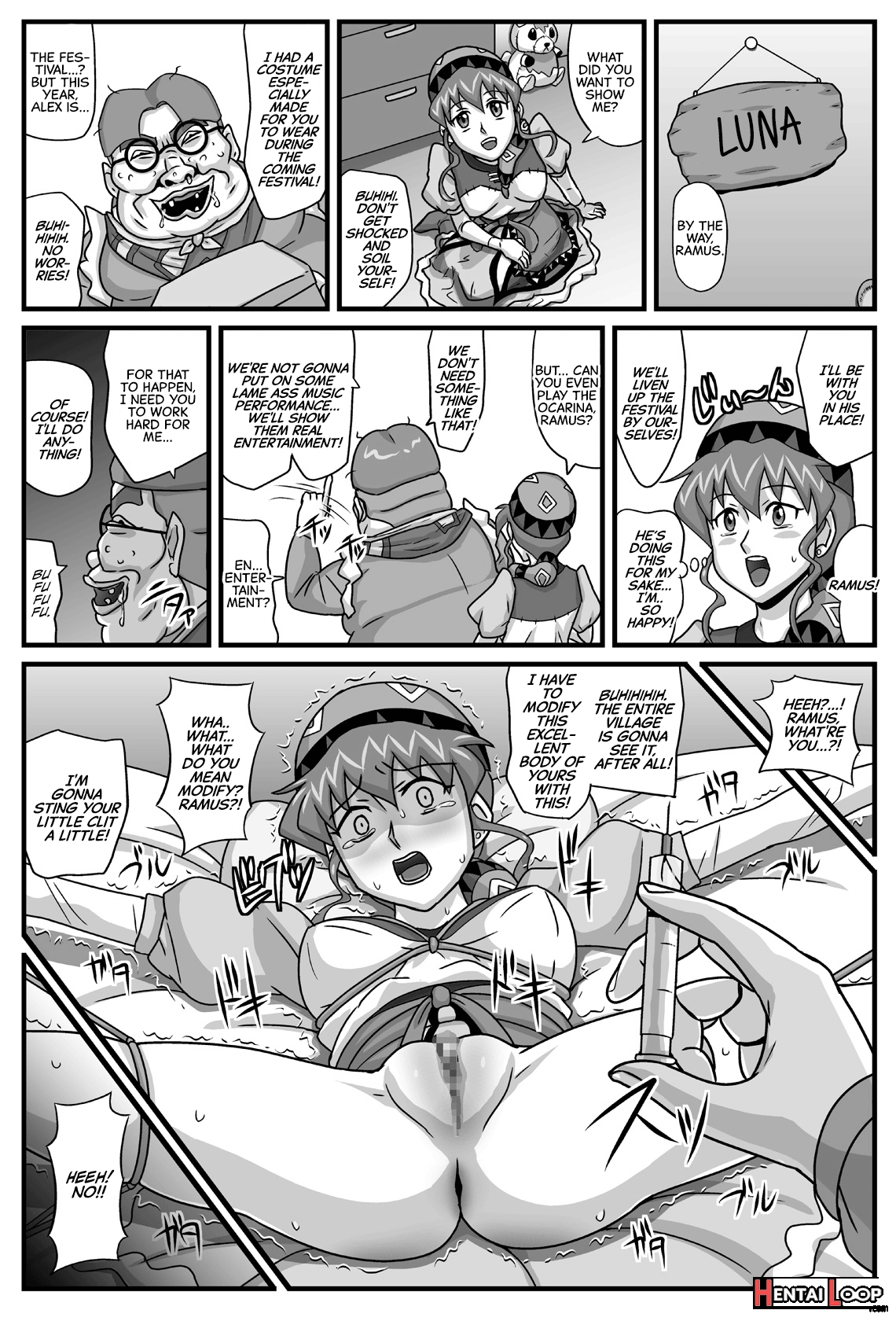 The Cumdumpster Princess Of Burg 4 page 14