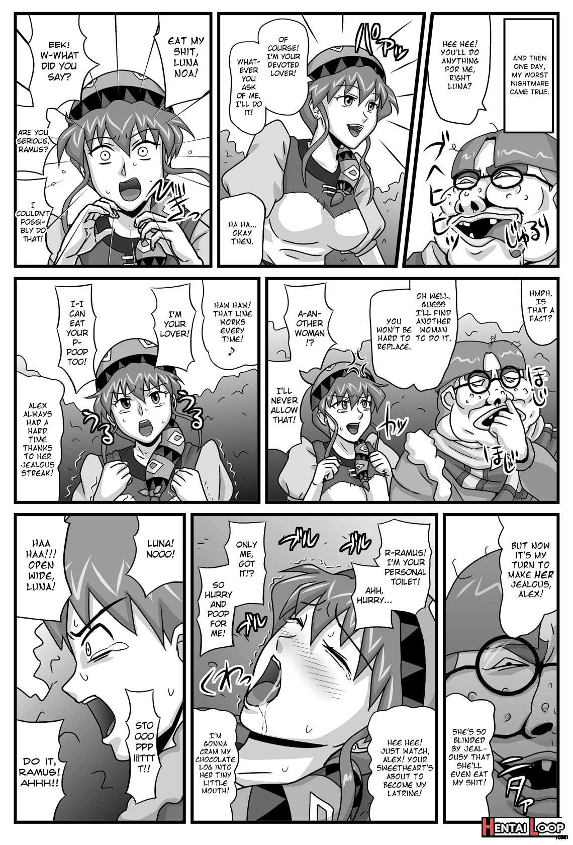 The Cumdumpster Princess Of Burg page 100