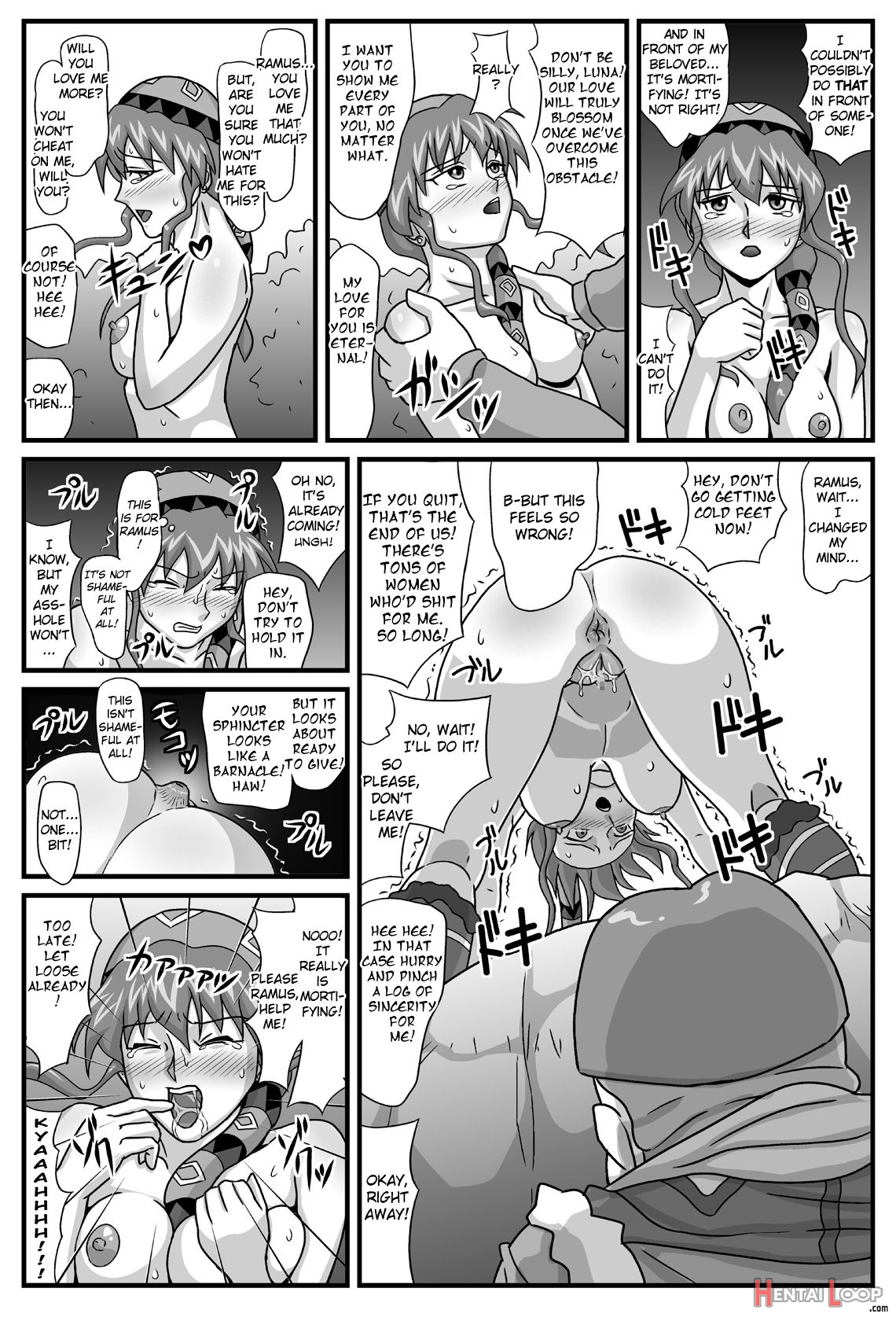 The Cumdumpster Princess Of Burg page 24