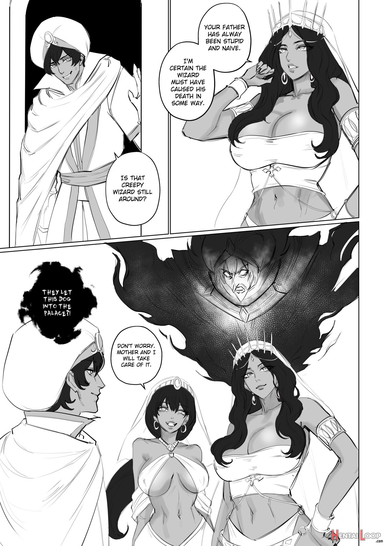 The Evil Wizard page 4