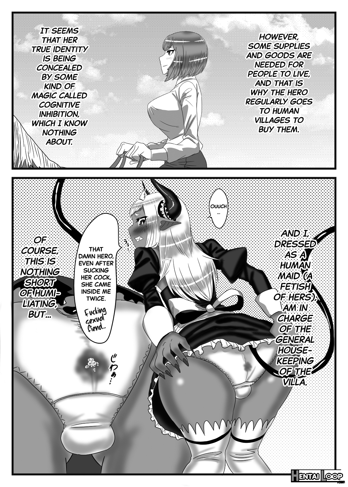 The Futanari Hero's Allurement Of The Demon Lord 2 page 12