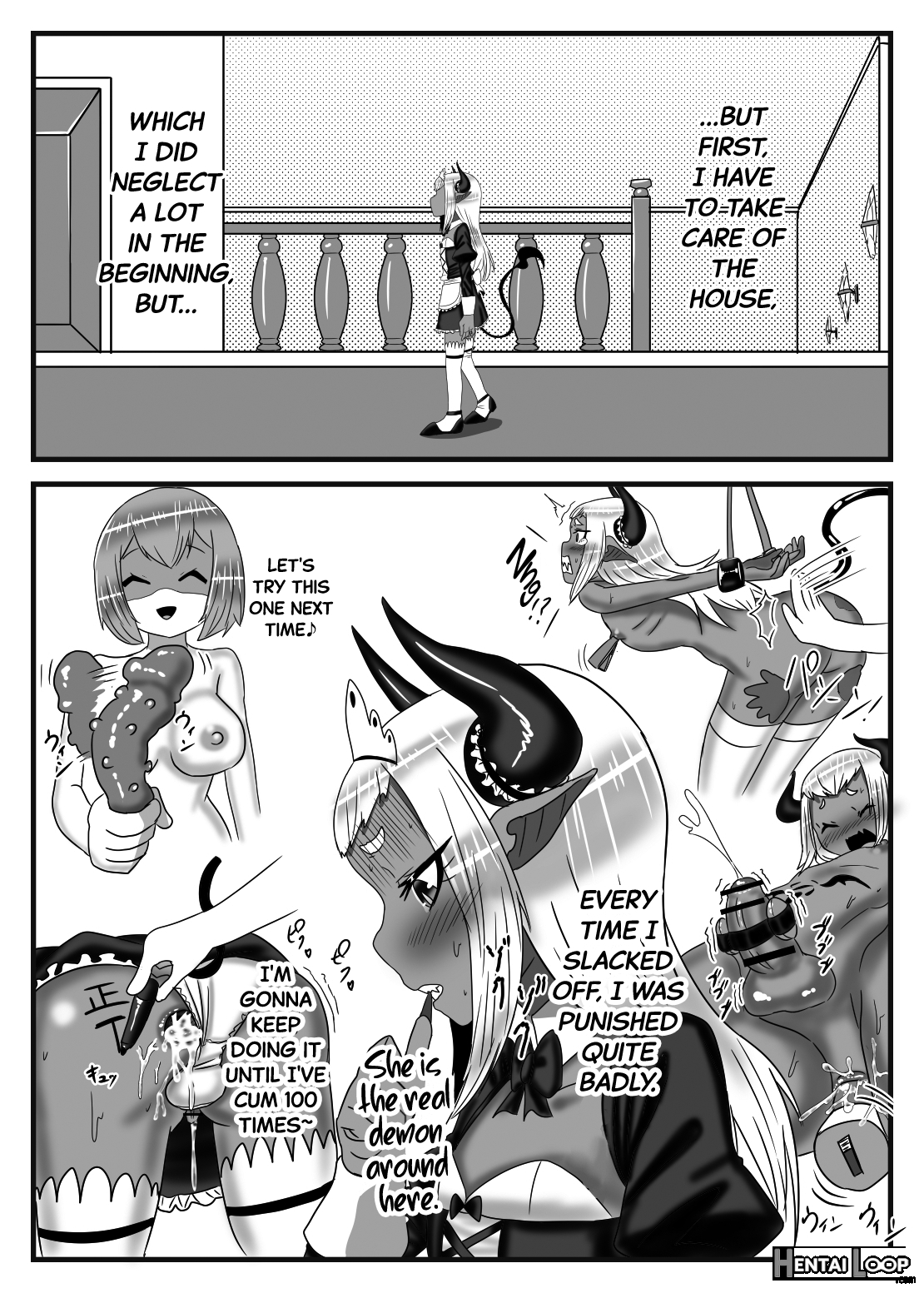 The Futanari Hero's Allurement Of The Demon Lord 2 page 14