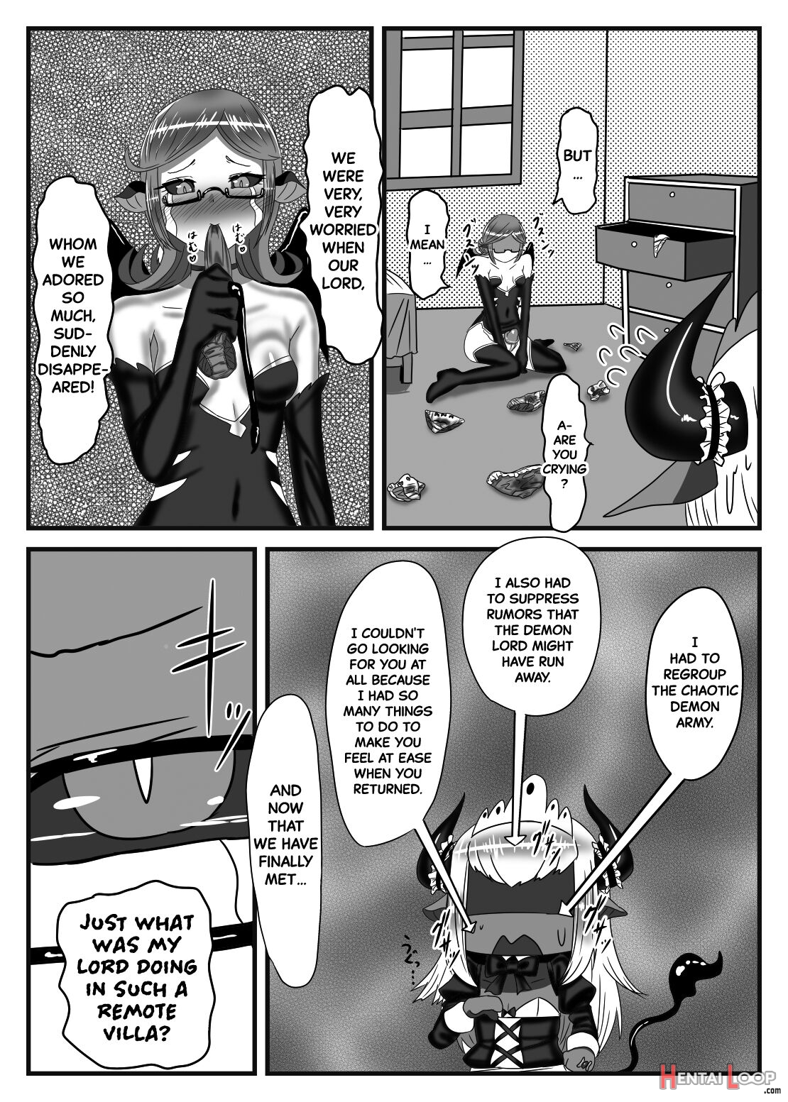 The Futanari Hero's Allurement Of The Demon Lord 2 page 19