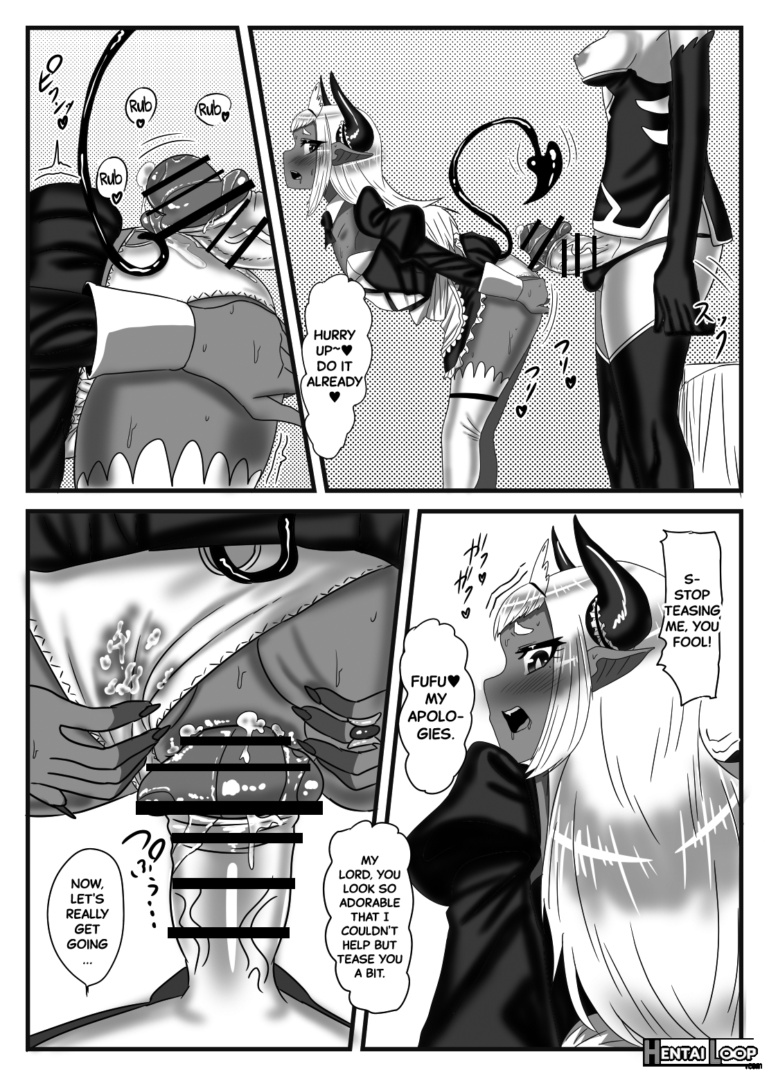 The Futanari Hero's Allurement Of The Demon Lord 2 page 30