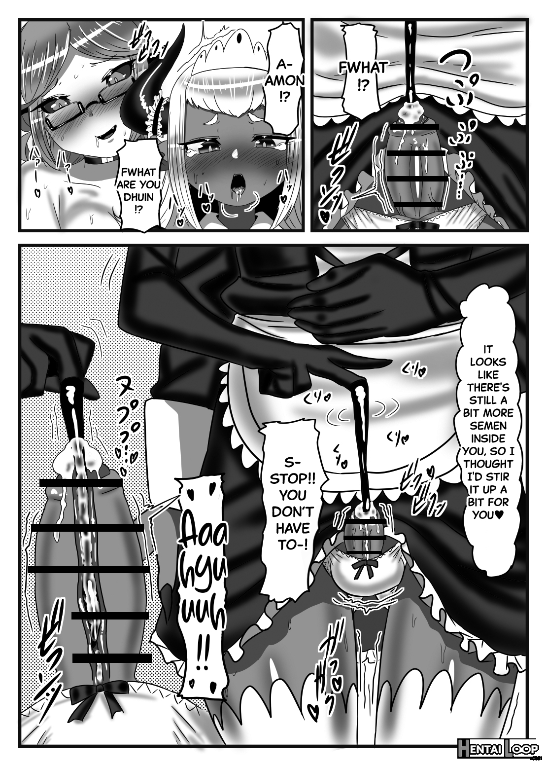 The Futanari Hero's Allurement Of The Demon Lord 2 page 35