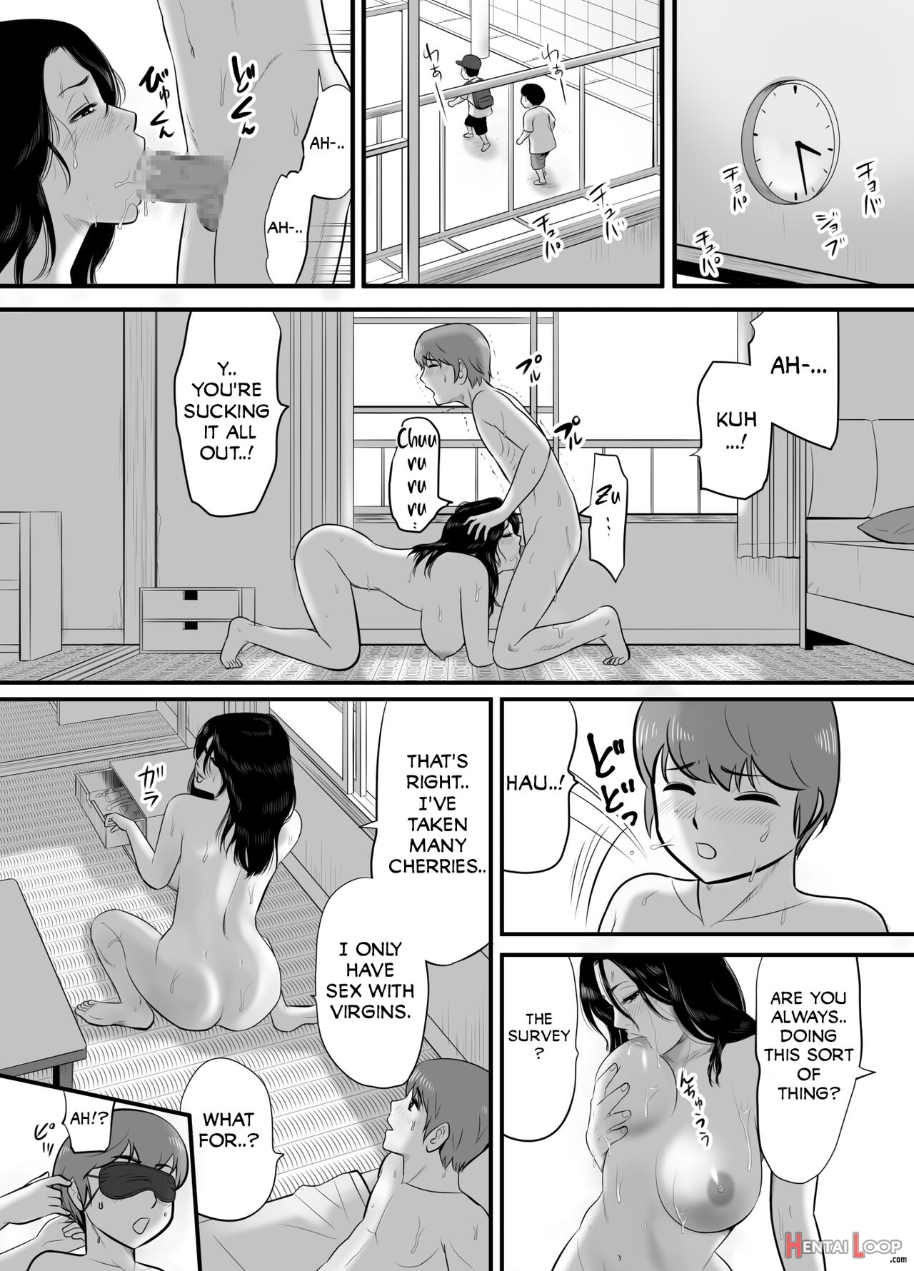 The Hot Summer Day I Lost My Virginity While Sinking Into The Voluptuous Body Of A Oba-san page 26