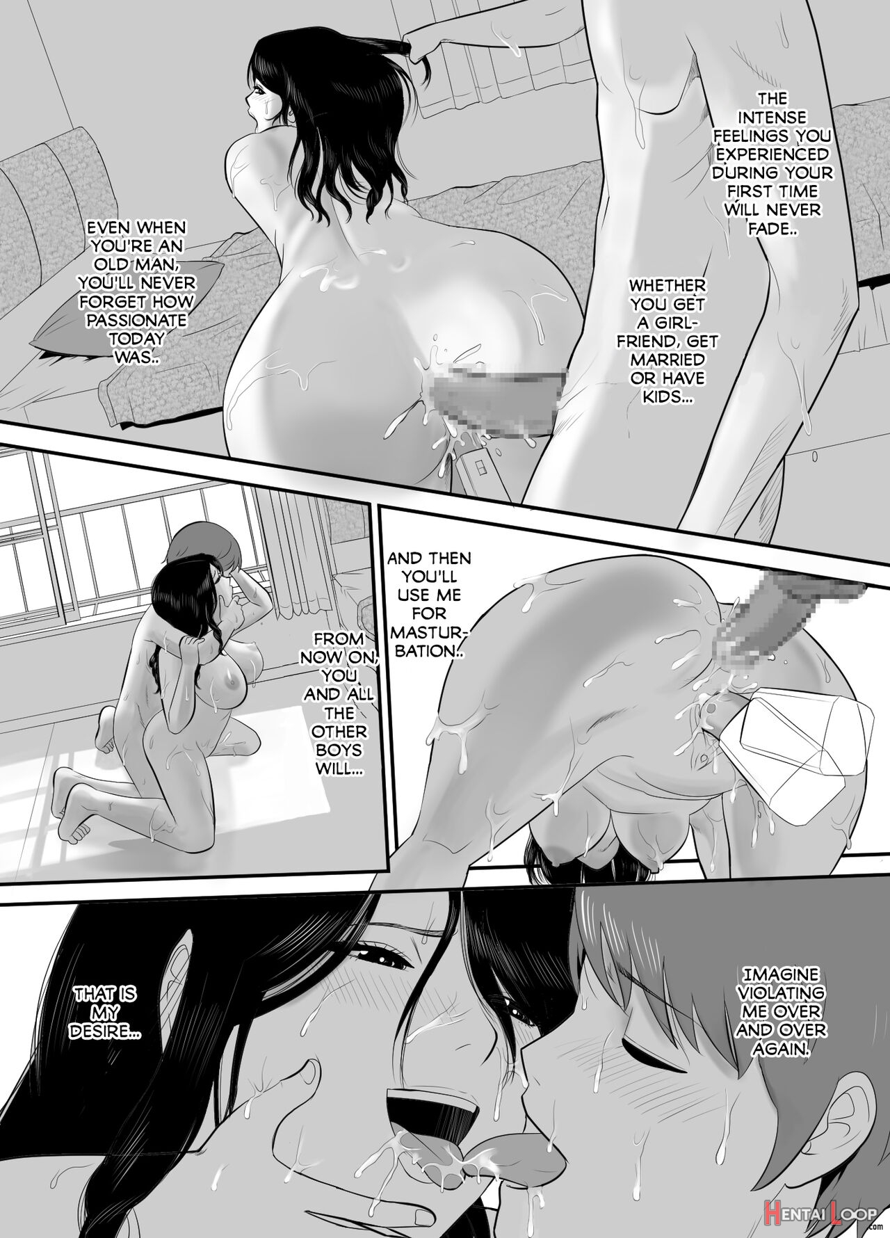 The Hot Summer Day I Lost My Virginity While Sinking Into The Voluptuous Body Of A Oba-san page 33