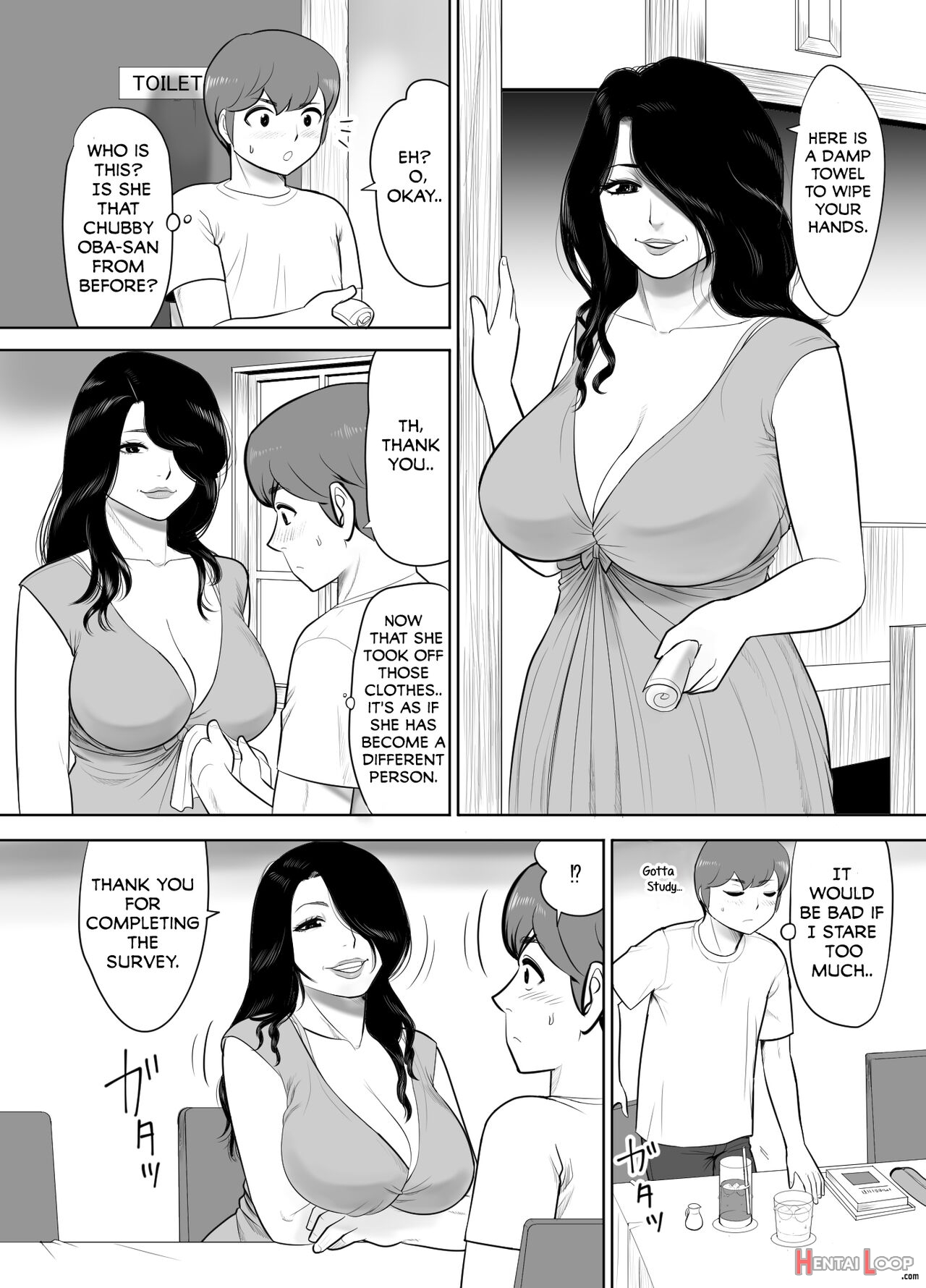 The Hot Summer Day I Lost My Virginity While Sinking Into The Voluptuous Body Of A Oba-san page 6