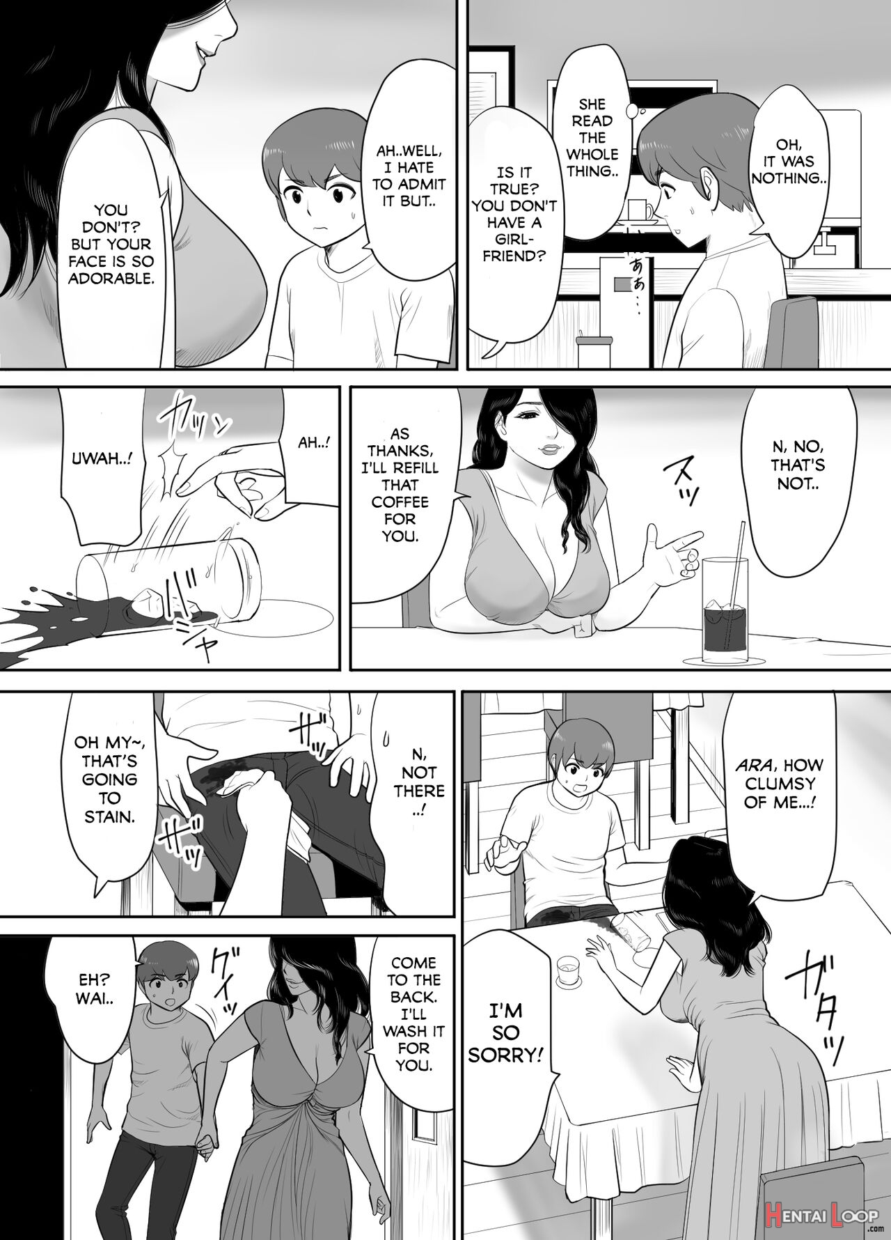 The Hot Summer Day I Lost My Virginity While Sinking Into The Voluptuous Body Of A Oba-san page 7