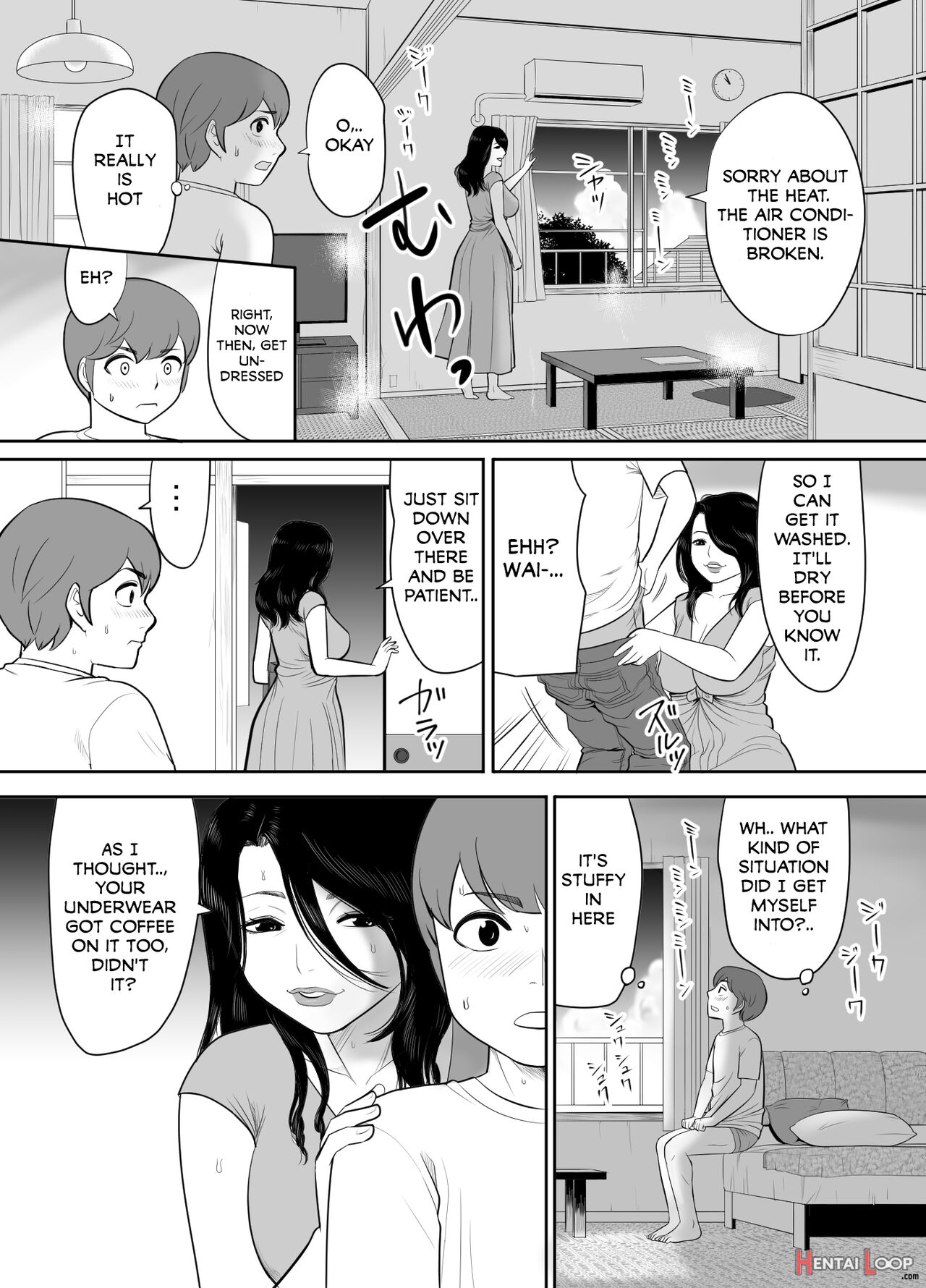 The Hot Summer Day I Lost My Virginity While Sinking Into The Voluptuous Body Of A Oba-san page 8