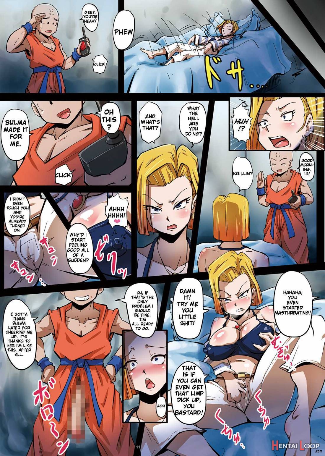 The Plan To Subjugate 18 -Bulma And Krillin'S Conspiracy To Turn 18 Into A Sex Slave- page 11