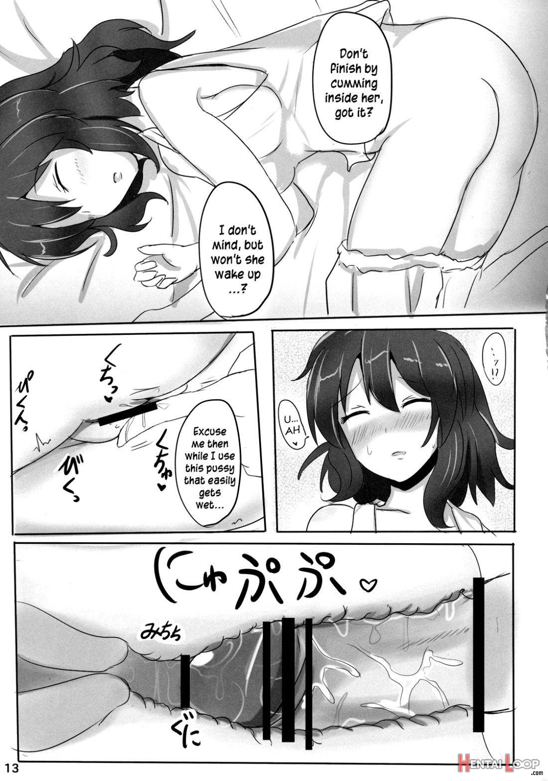 The Record of Reimu-san’s Secret Photo-Shoot page 12