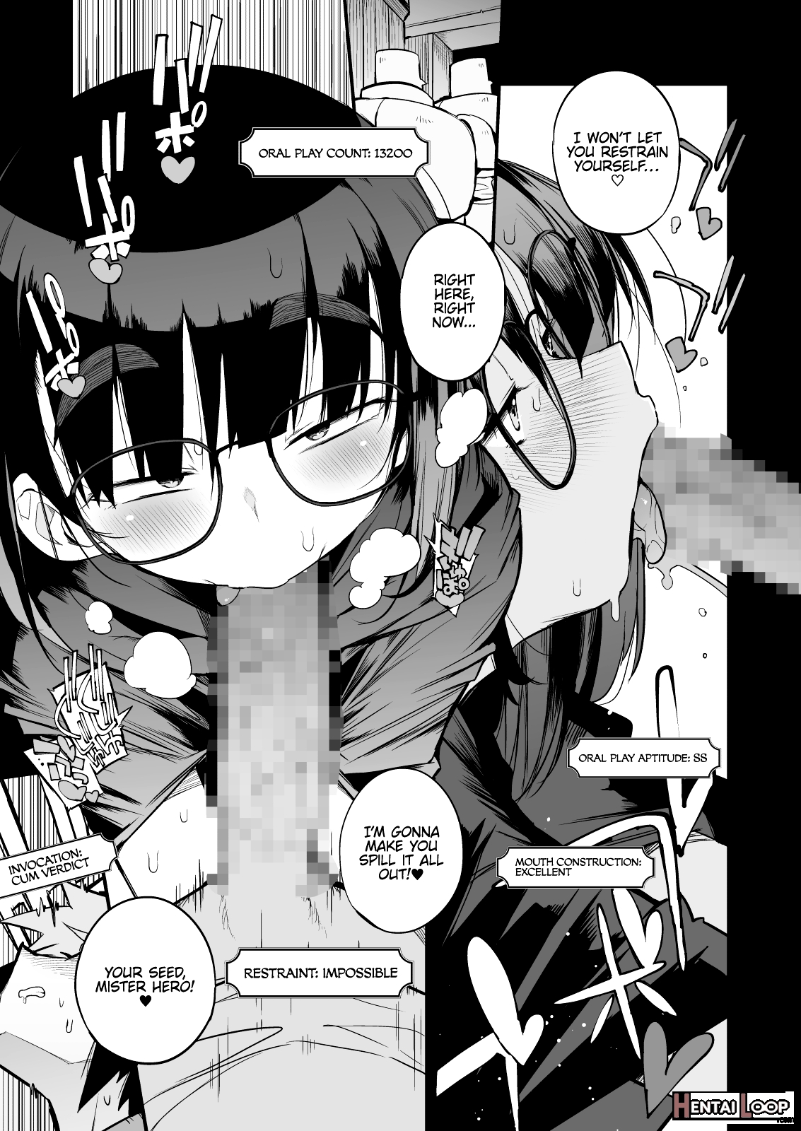 The S-rank Pervert Status Of The Unfit Homely Girl In The Hero Party With A Ban On Love page 15