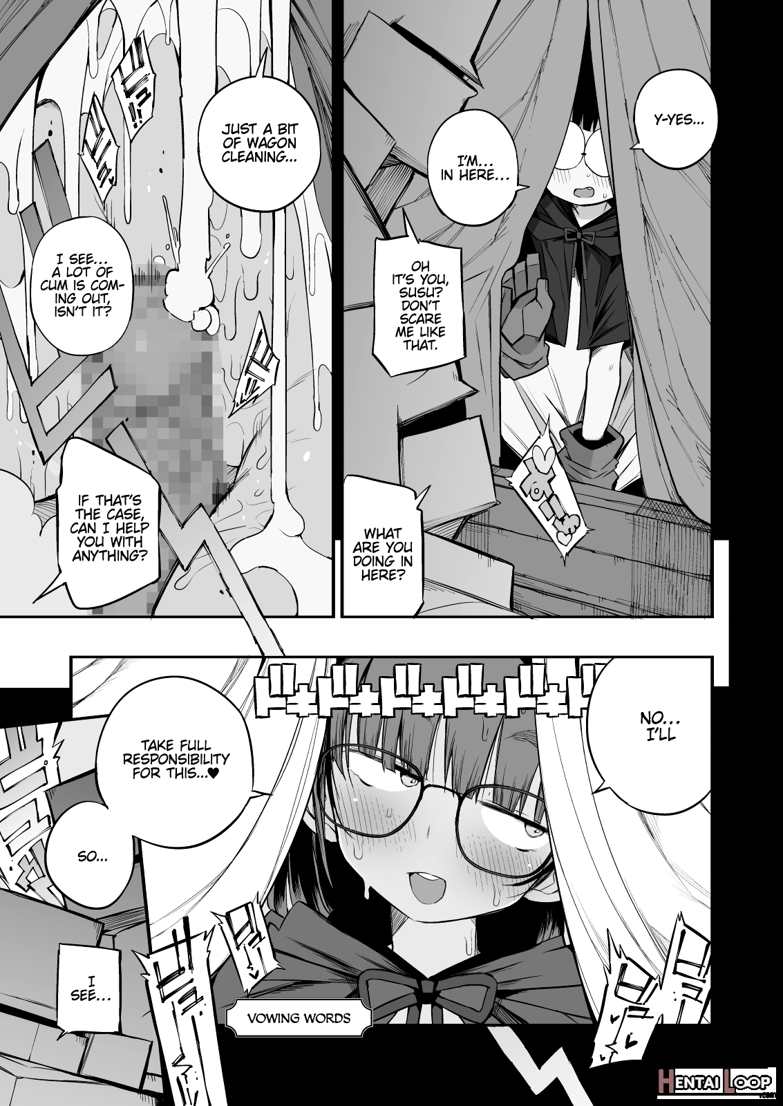 The S-rank Pervert Status Of The Unfit Homely Girl In The Hero Party With A Ban On Love page 25