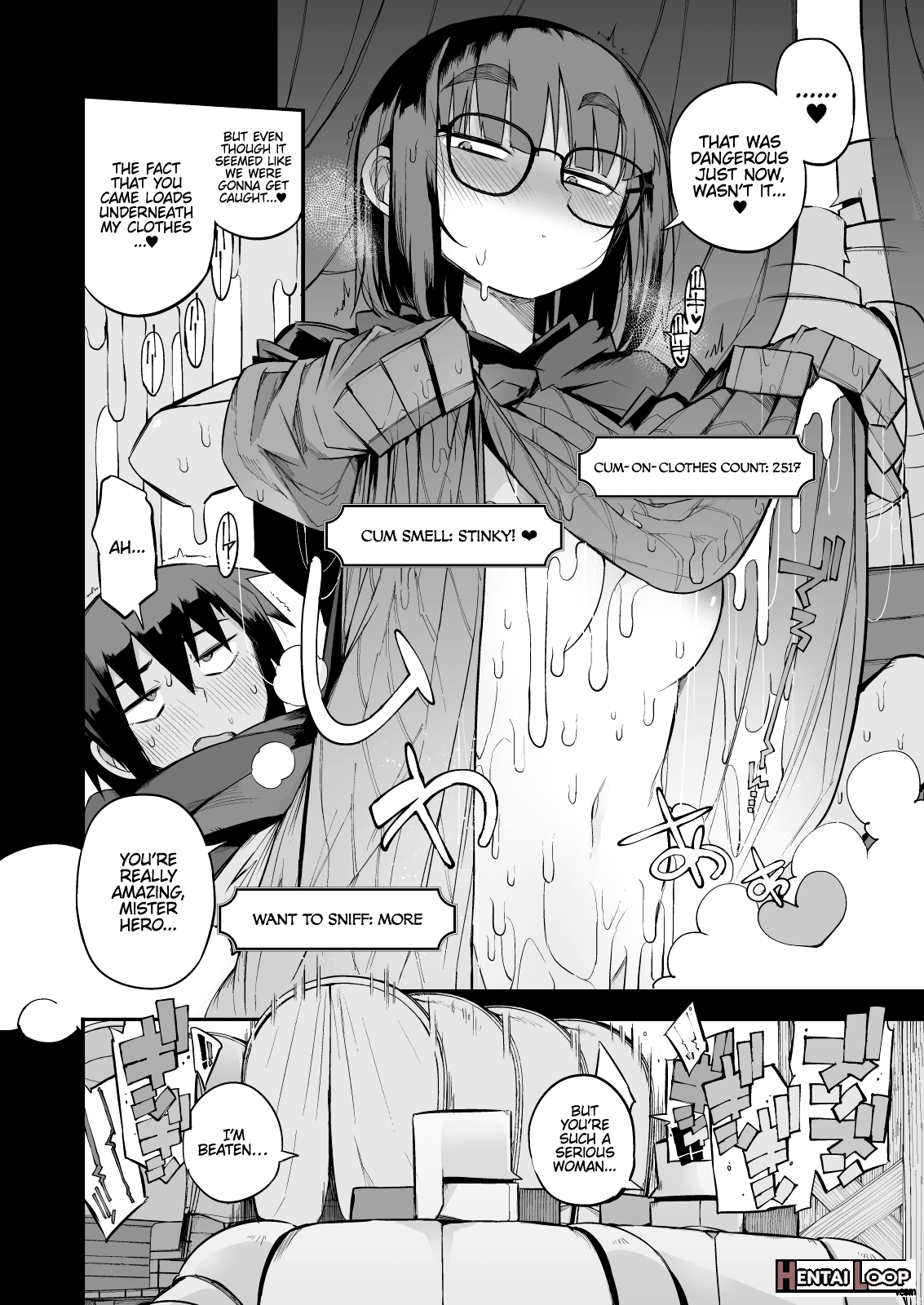 The S-rank Pervert Status Of The Unfit Homely Girl In The Hero Party With A Ban On Love page 26